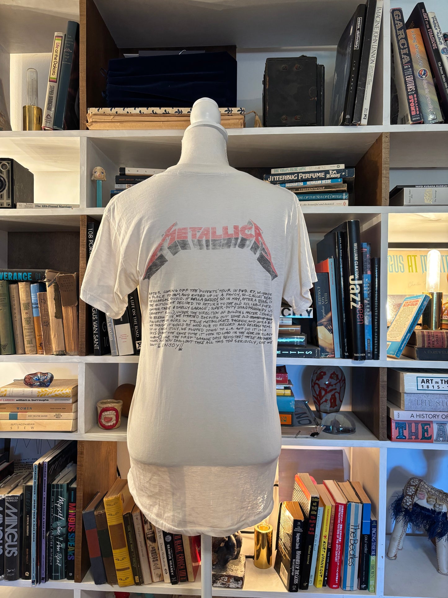 1987 Metallica Crash Course Tee