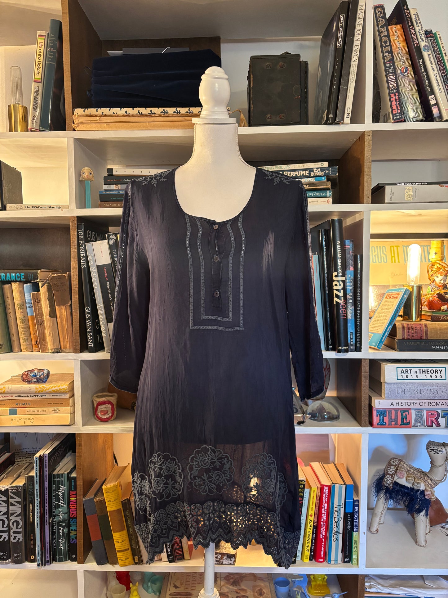 Johnny Was Embroidered Dress