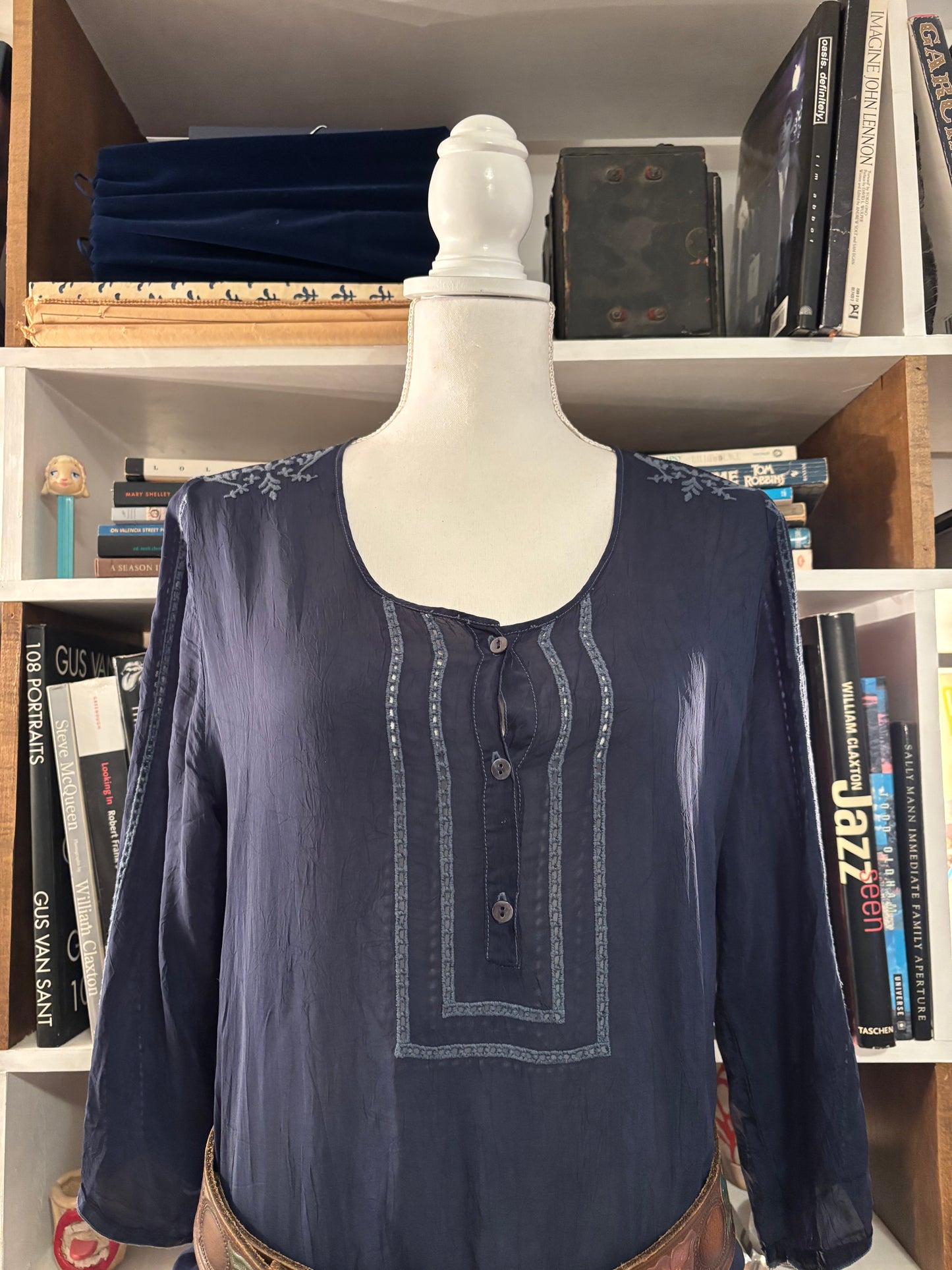 Johnny Was Embroidered Dress