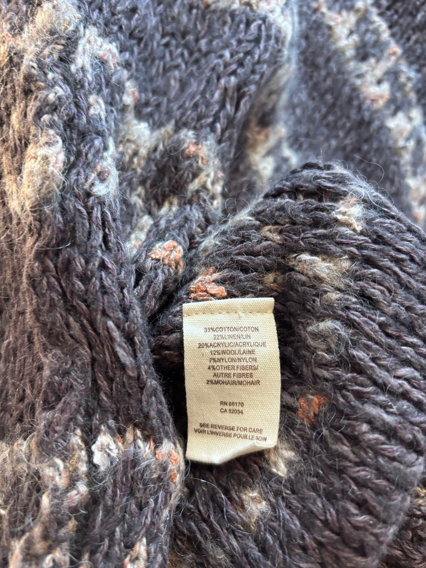 Free People Runaway Love Fringed Trim Wrap Cardigan Sweater