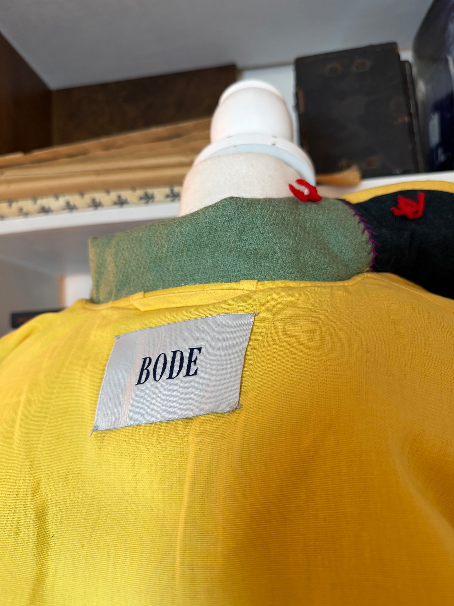 Bode Wool Patchwork Jacket