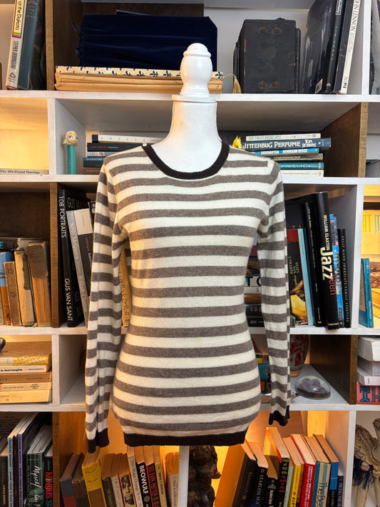 Autumn Cashmere Striped Sweater