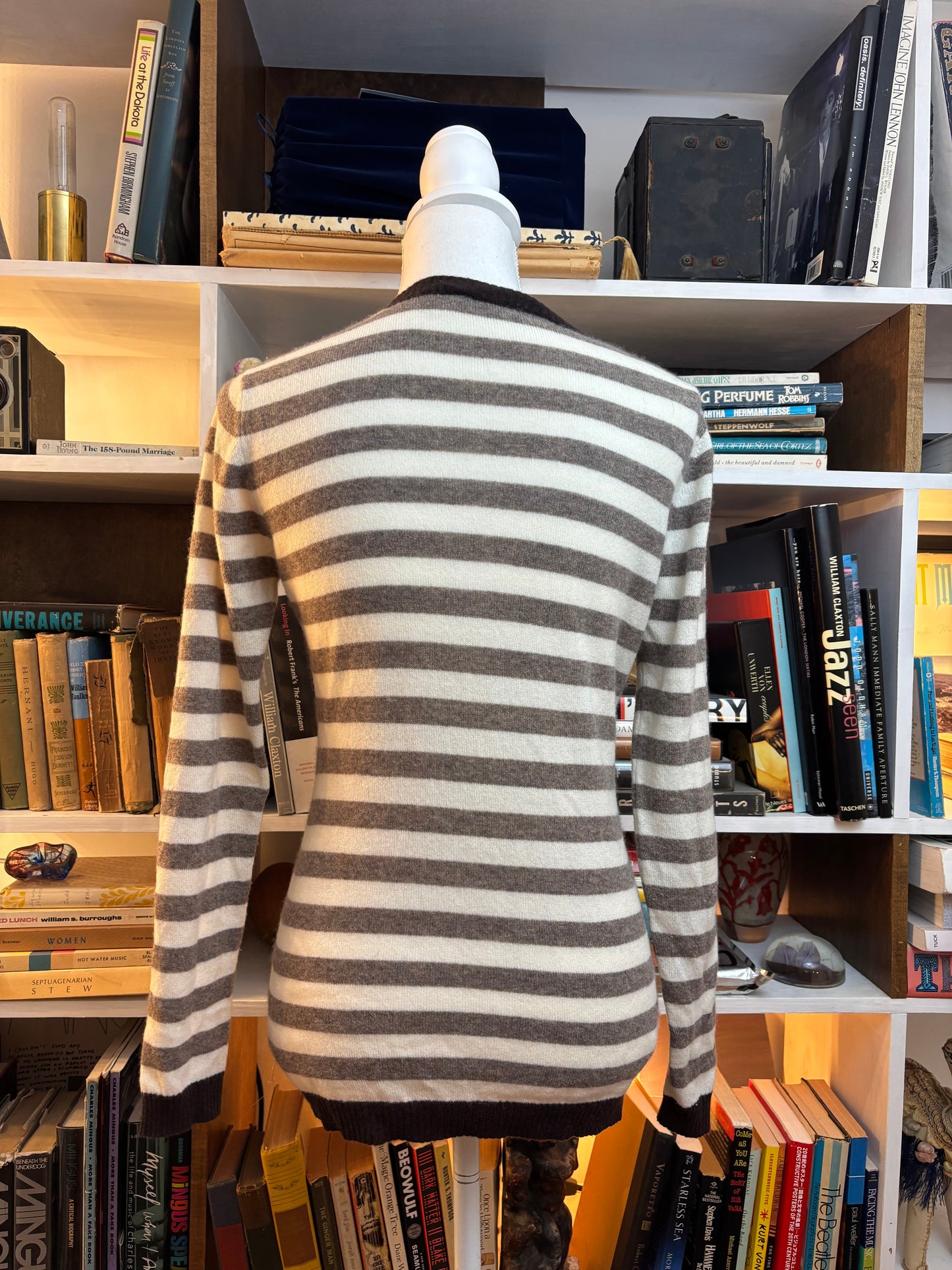 Autumn Cashmere Striped Sweater