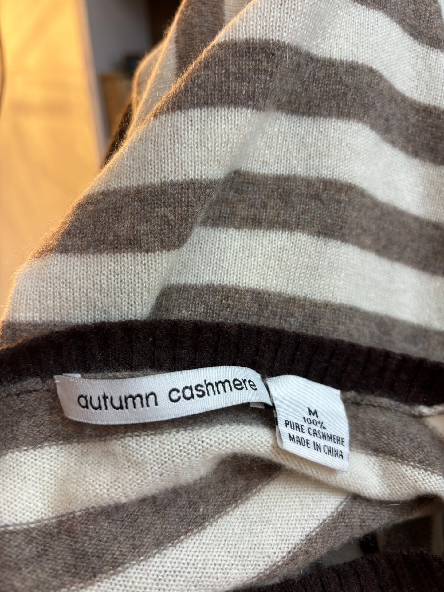 Autumn Cashmere Striped Sweater