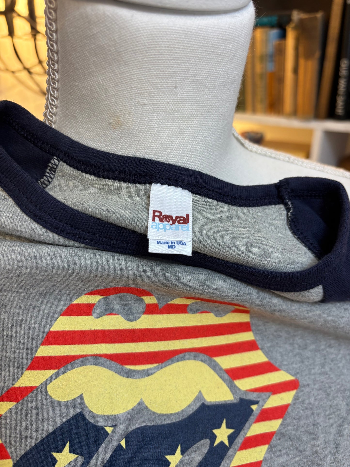 2005 Rolling Stones Raglan tee