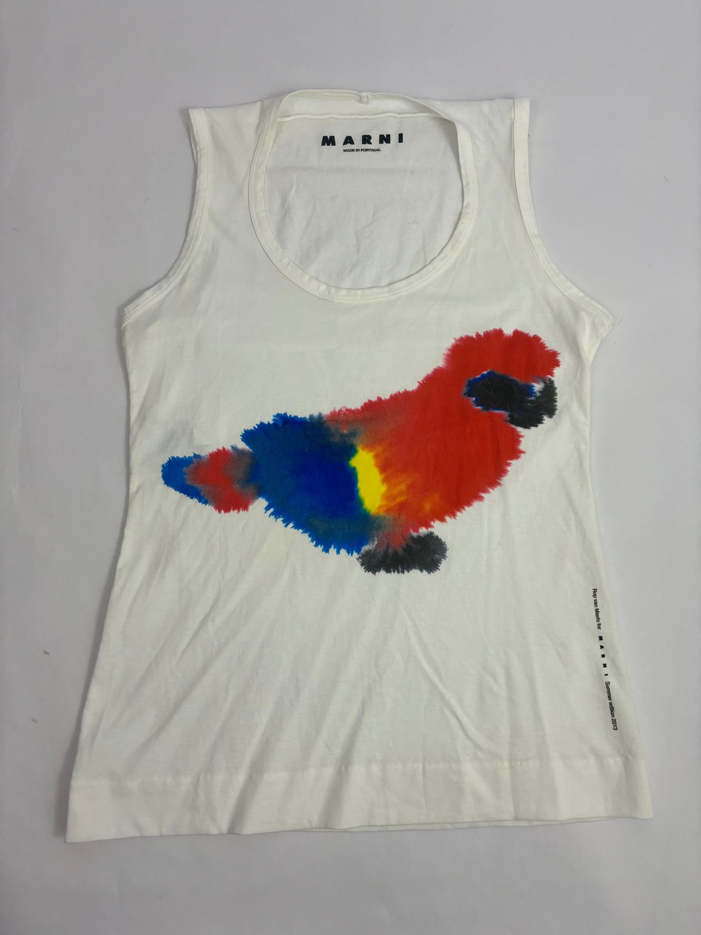 Marni Rop Van Mierlo Parrot tank