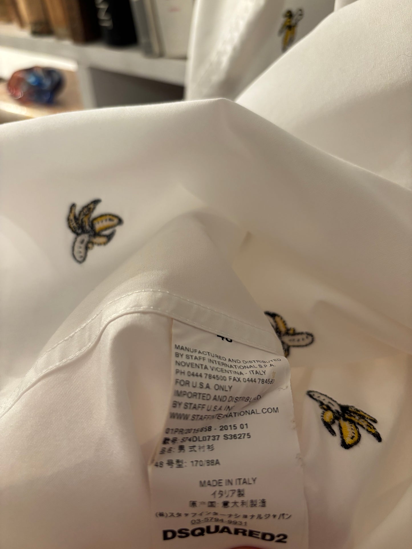DSquared2 Banana Button Down