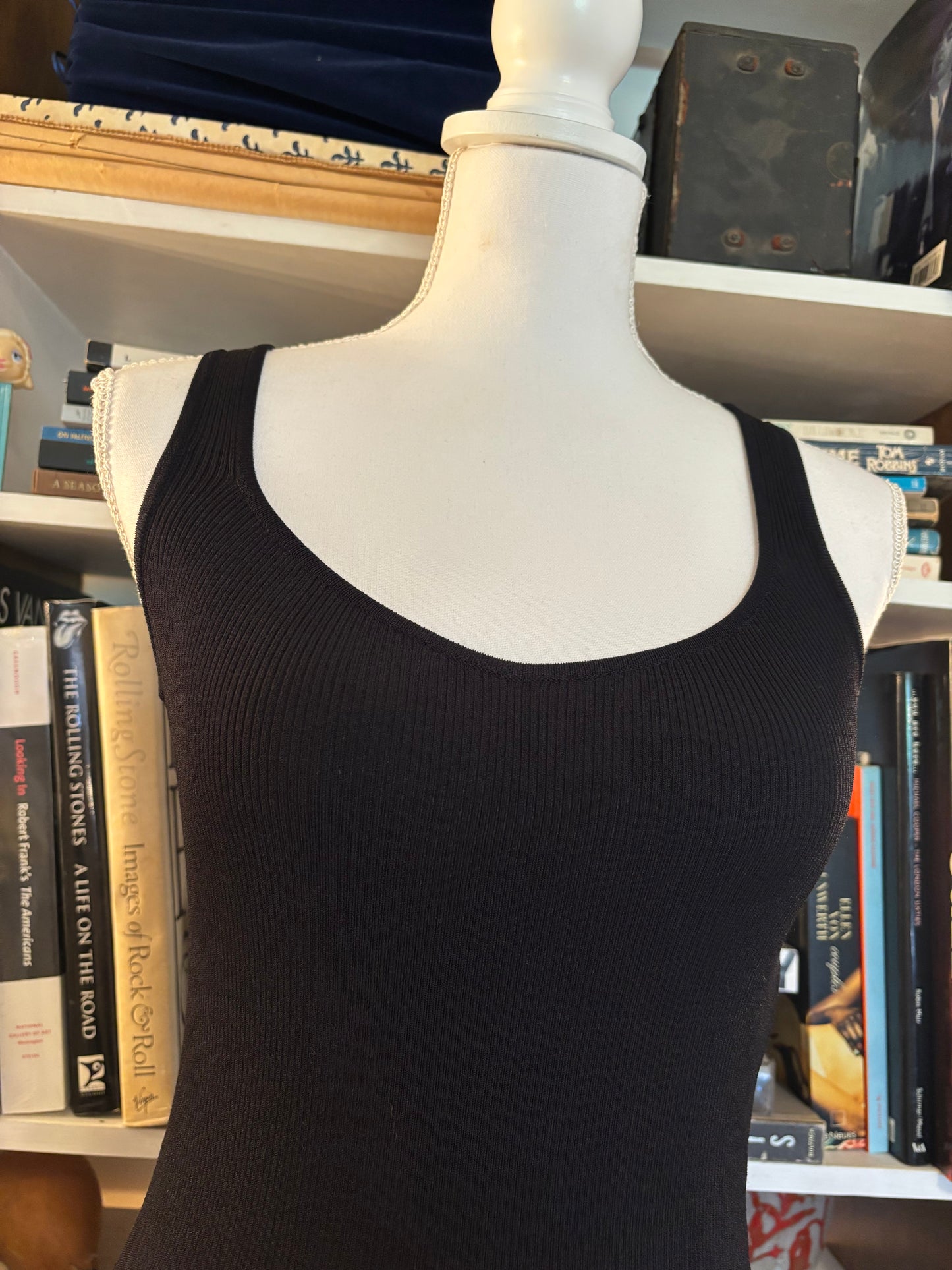 Escada Ribbed Knit Top