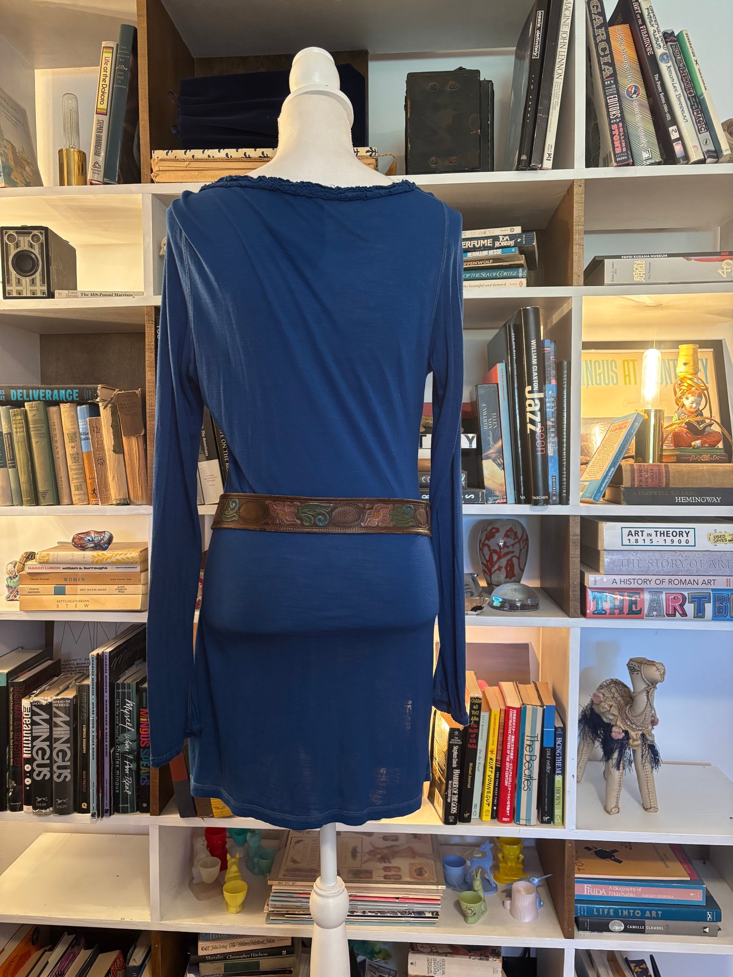 Blue Mini Dress