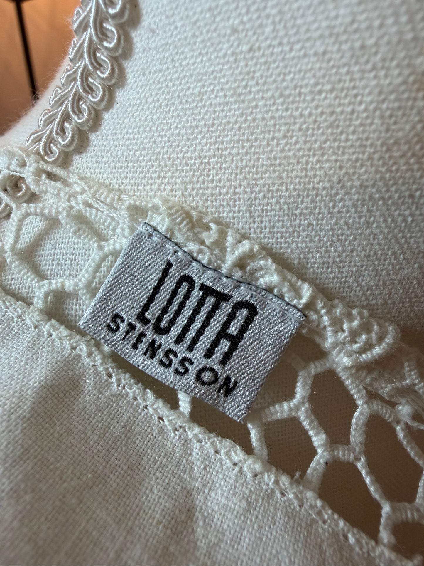 Lotta Stensson Lace Patchwork Tie-Front Topper