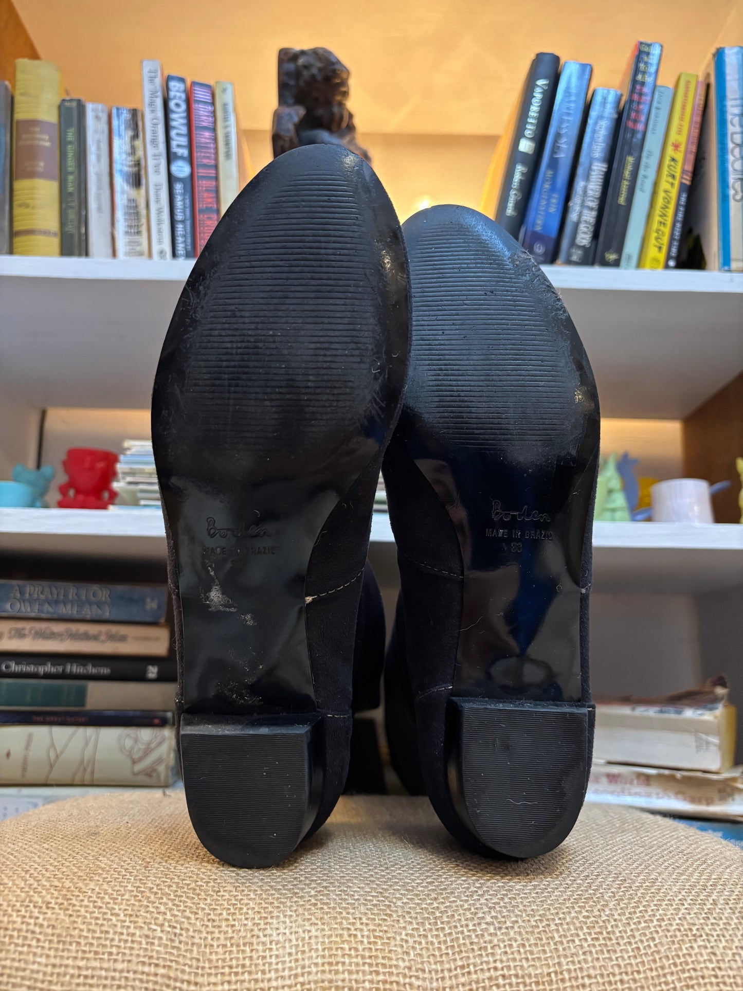 Boden Suede Knee High Boots