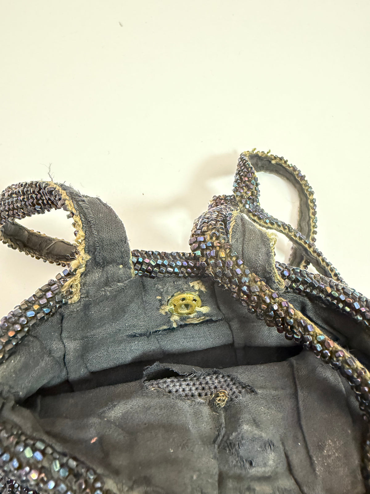 Antique Beaded Flapper Bag