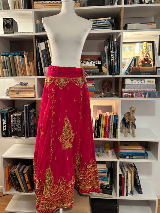Sari Style Skirt