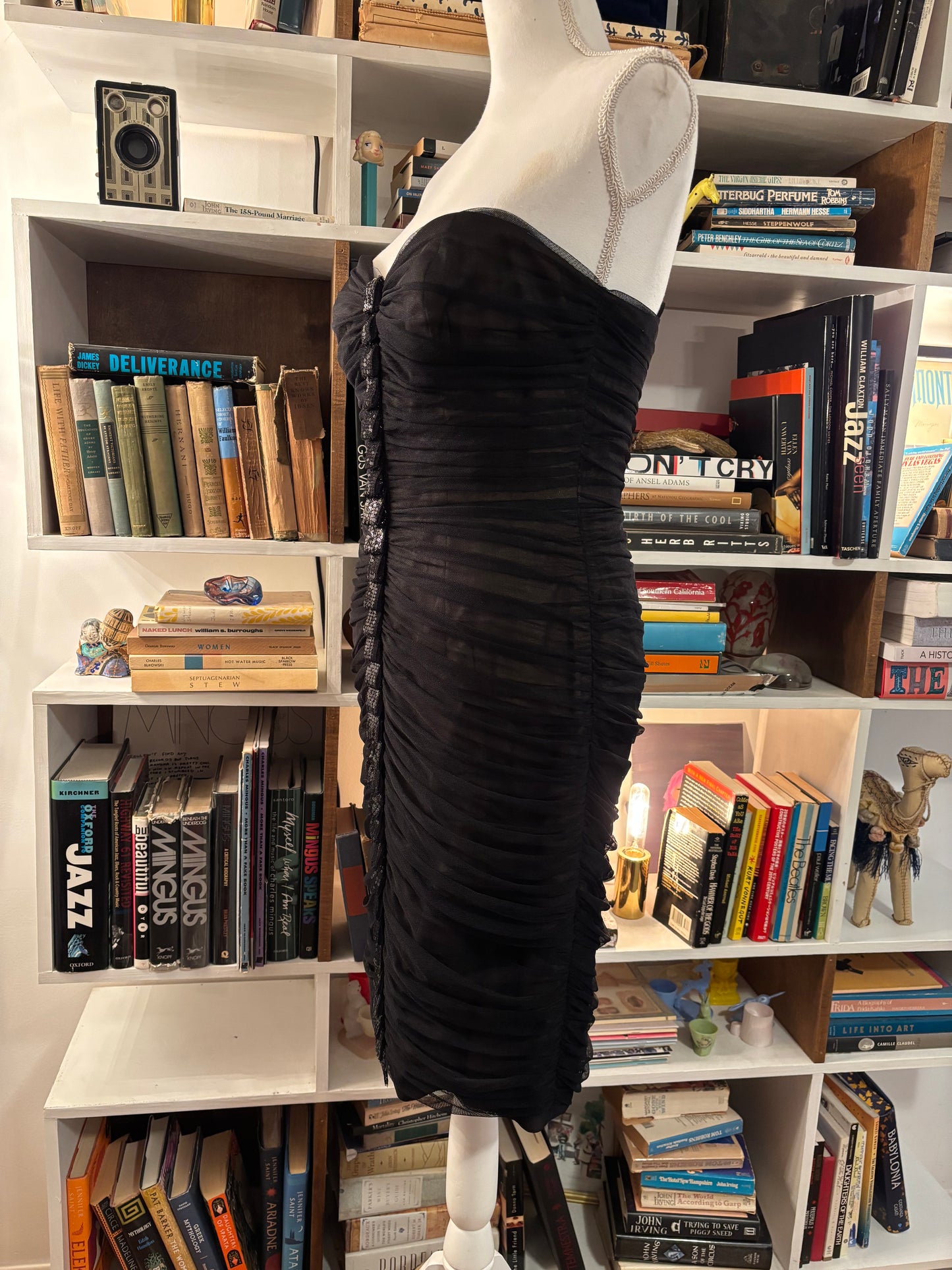 Carmen Marc Valvo Strapless Dress