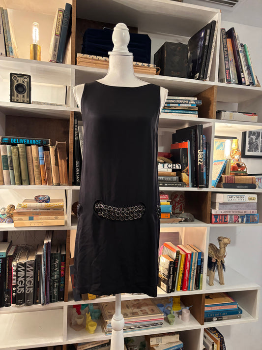 Lorena Sarbu Chainmail Silk Dress