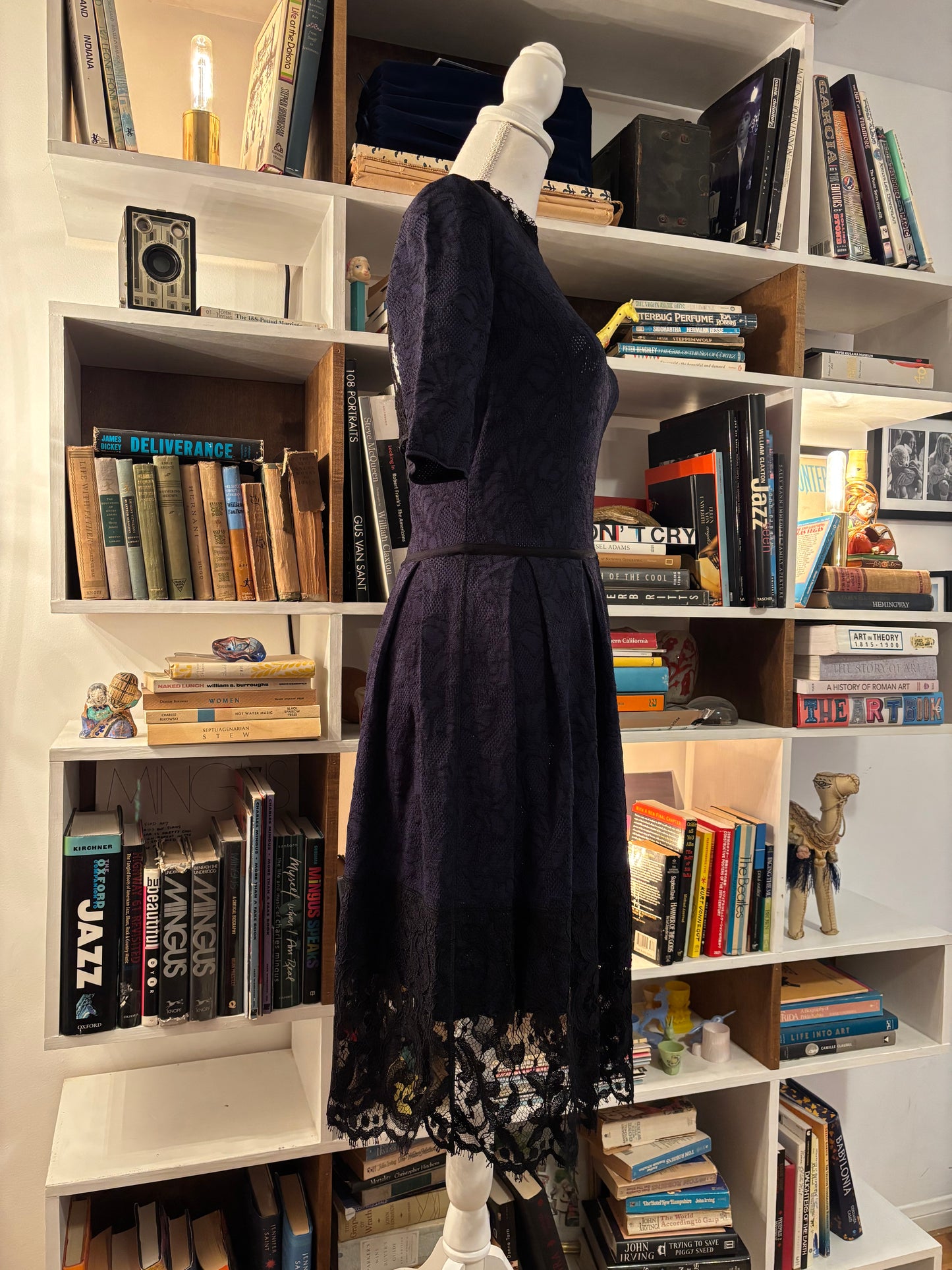 Oscar De La Renta Lace Dress