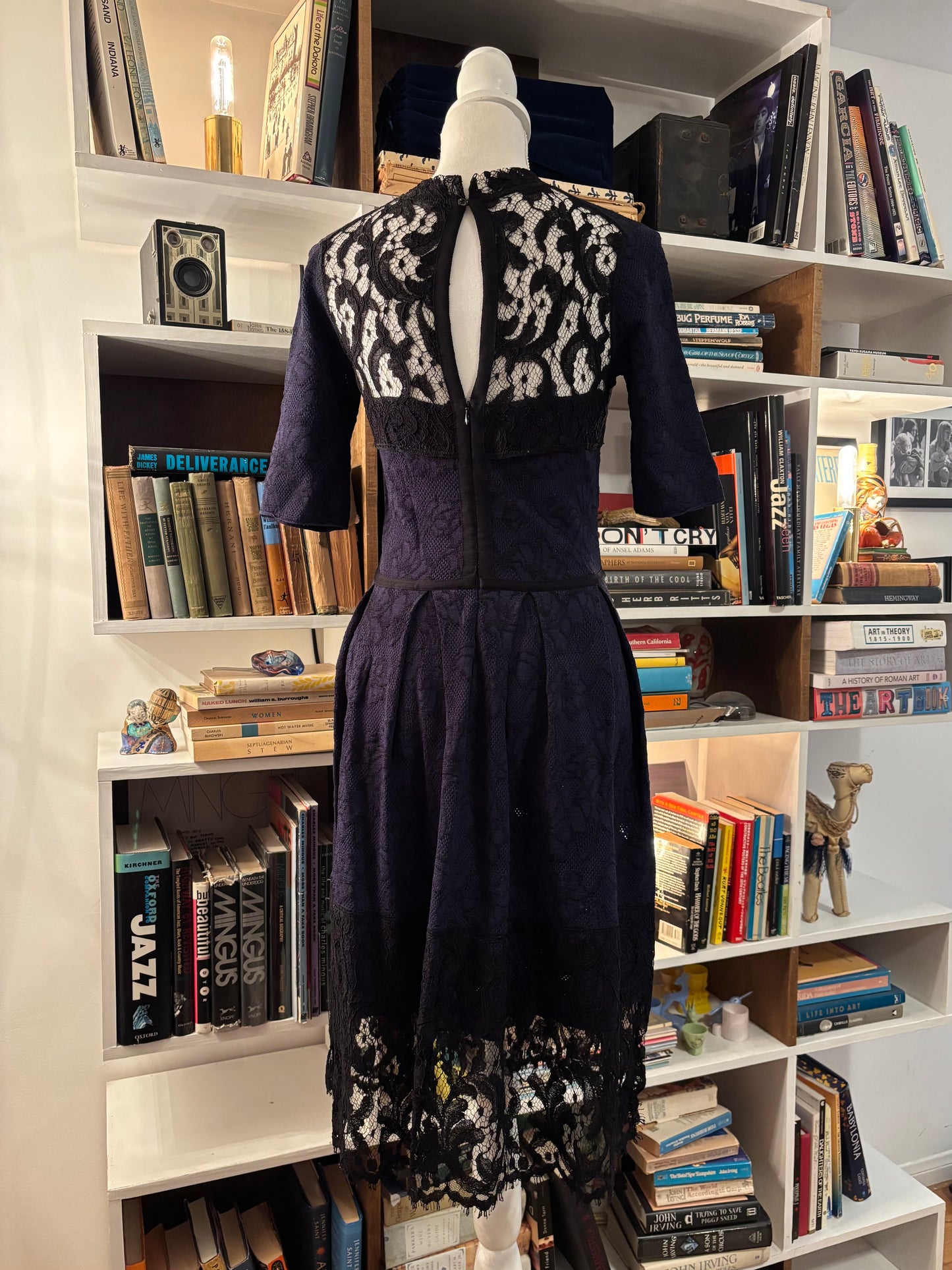 Oscar De La Renta Lace Dress