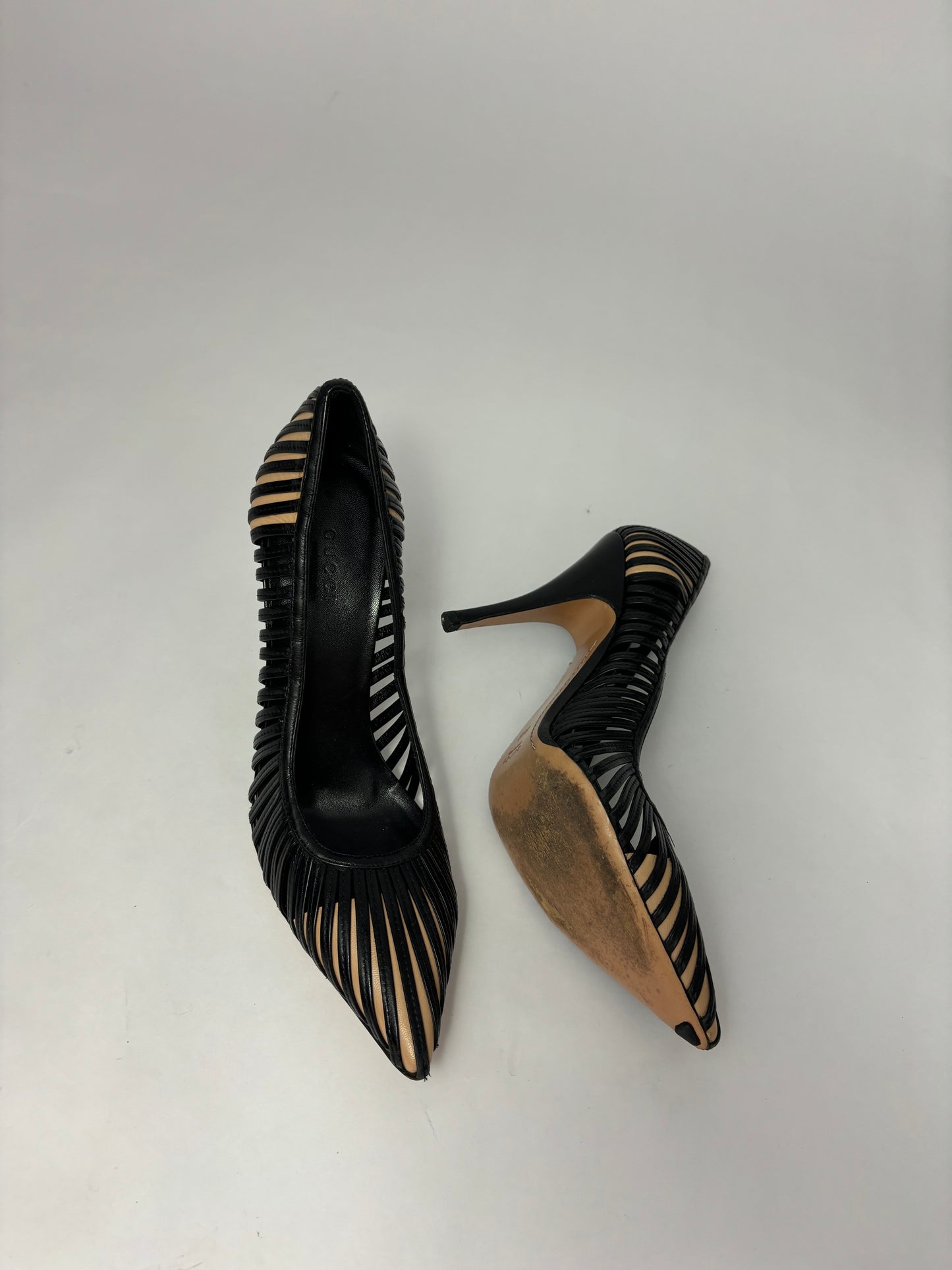 Gucci Tom Ford Cage Heels 38.5