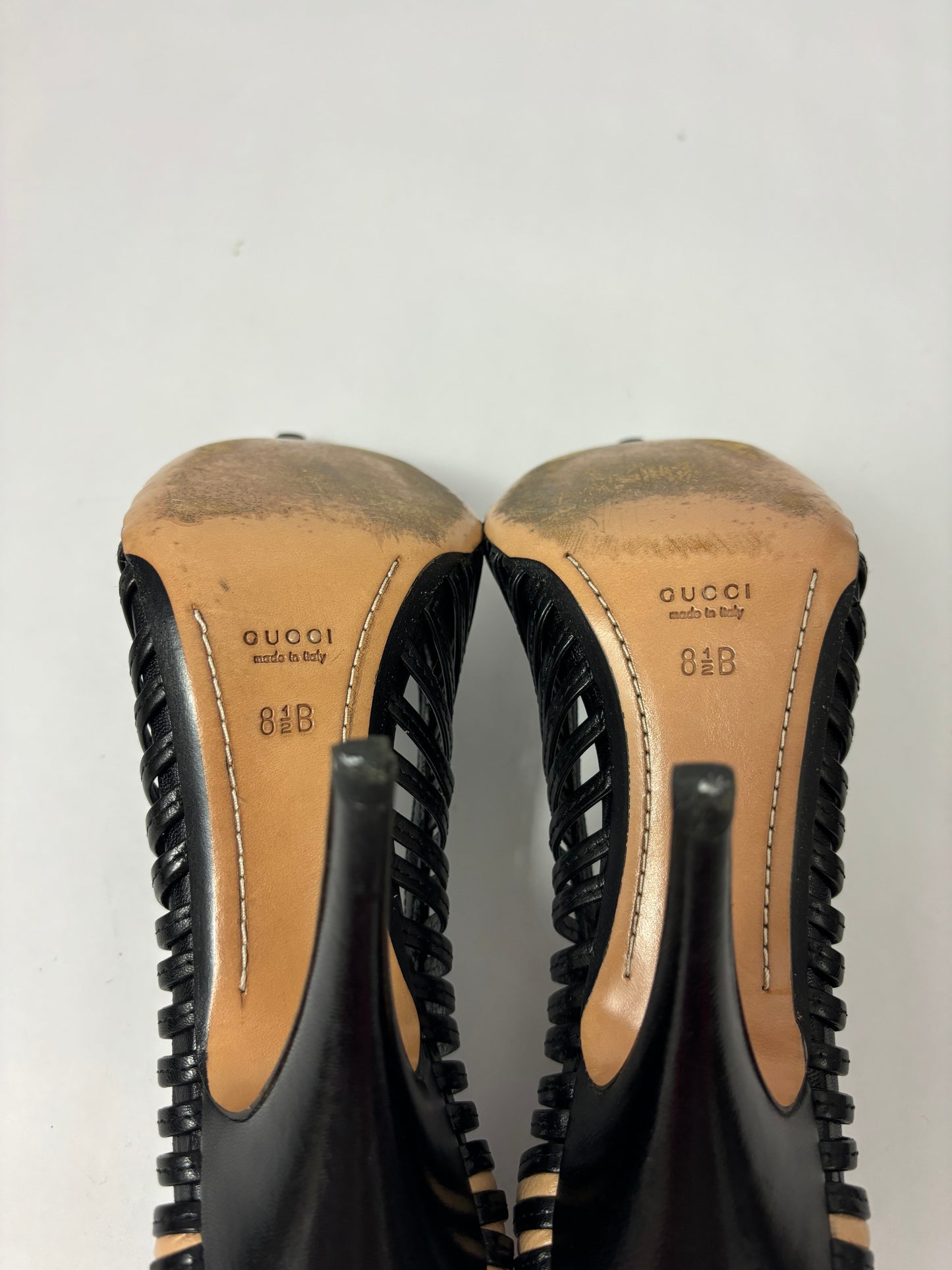Gucci Tom Ford Cage Heels 38.5
