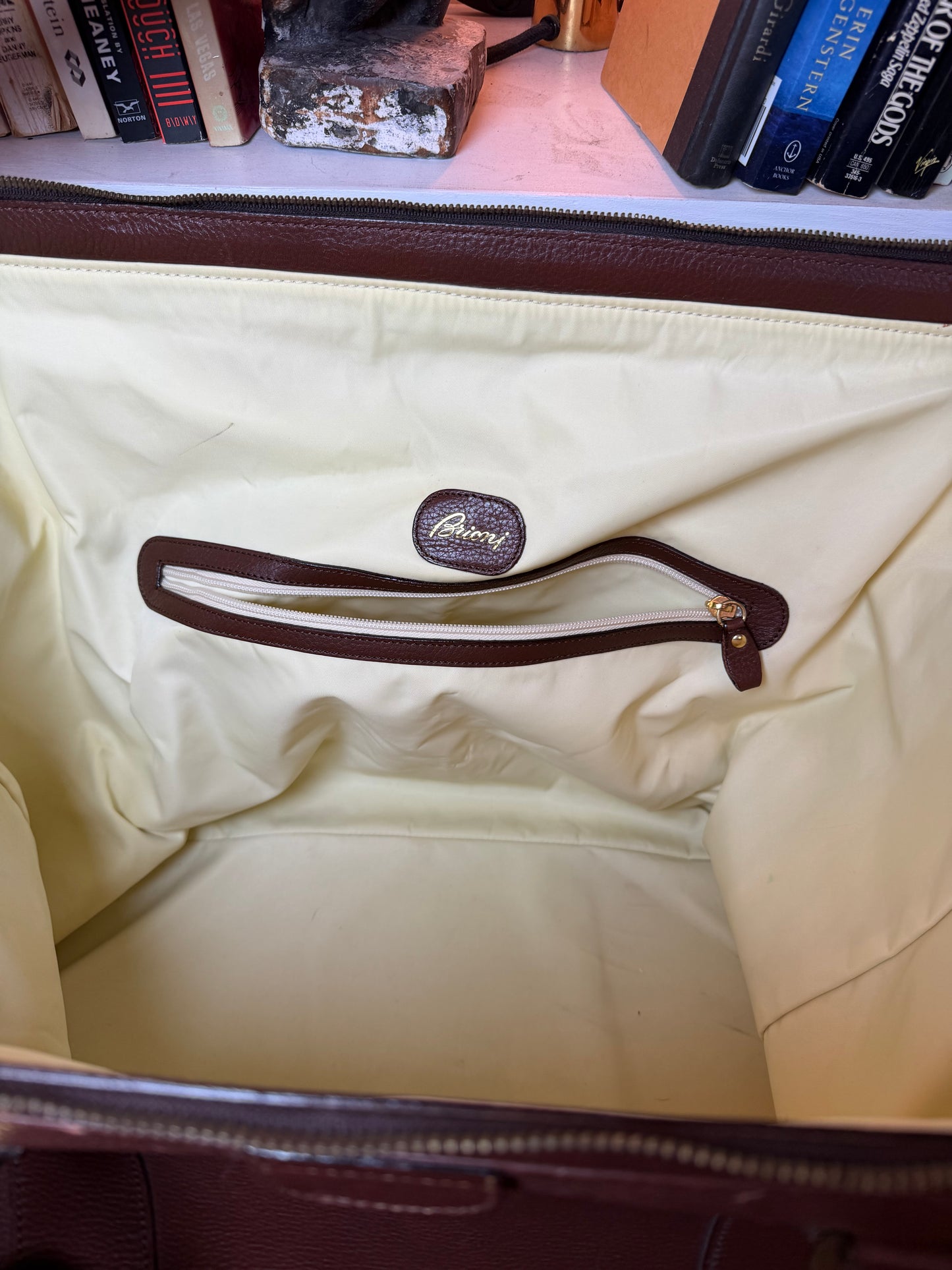 Brioni Leather Duffel