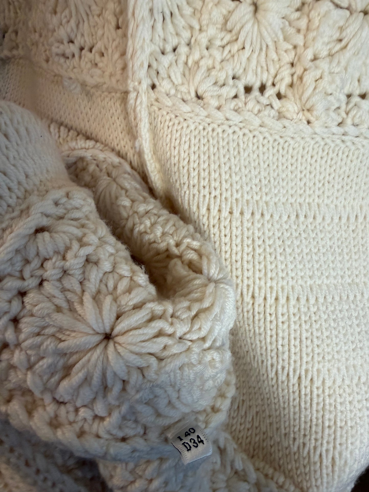 Blumarine Vintage Wool Cardigan Coat