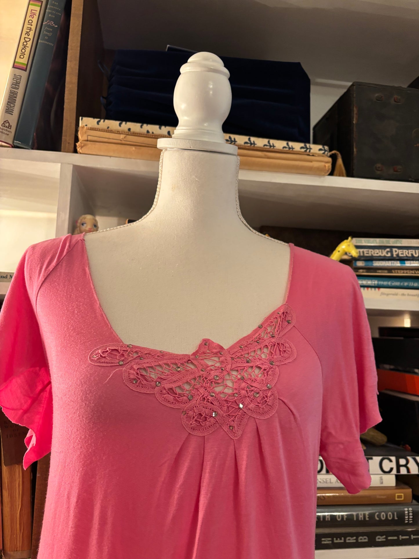 Ya Ya Pink Blouse