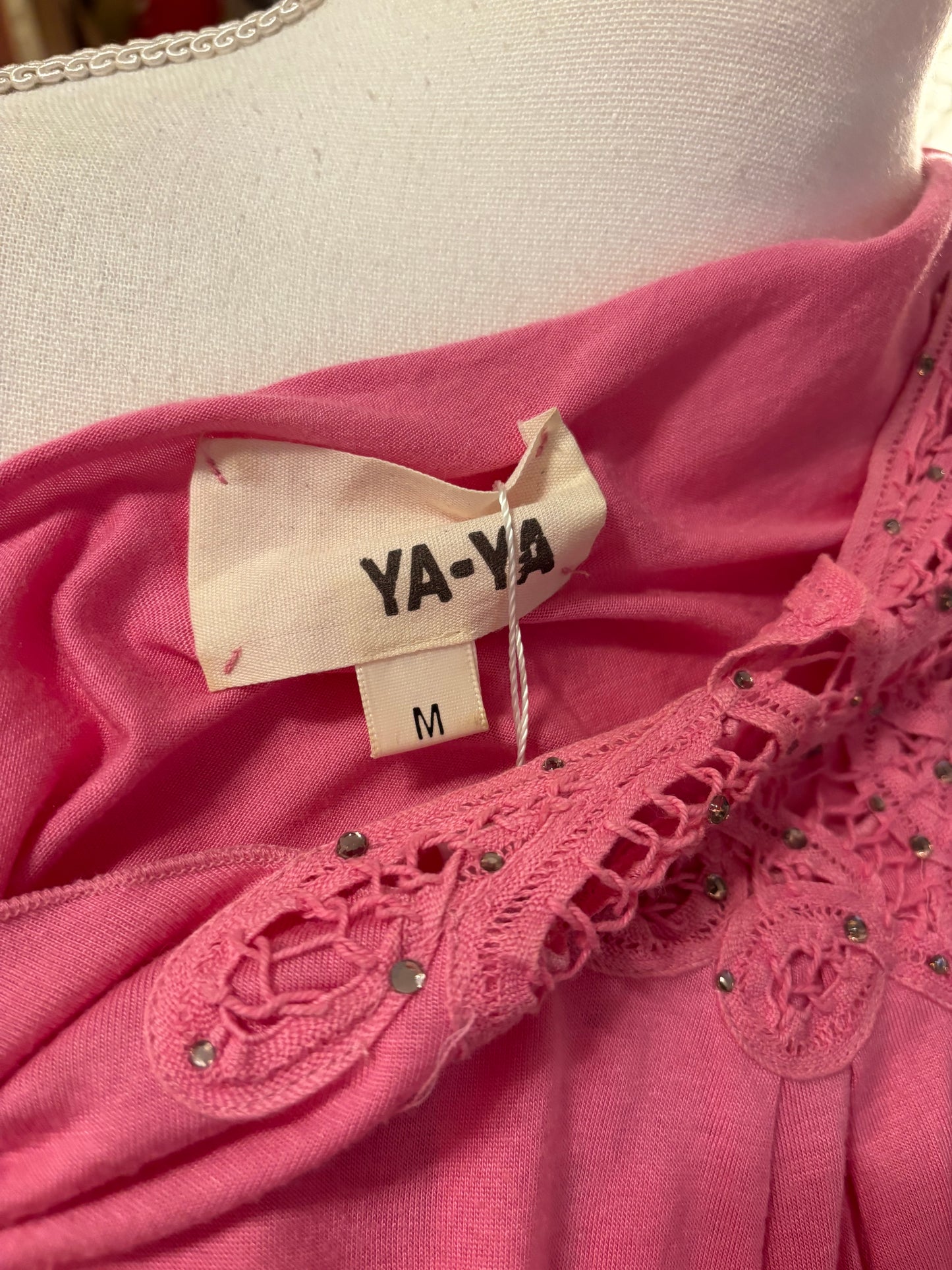 Ya Ya Pink Blouse