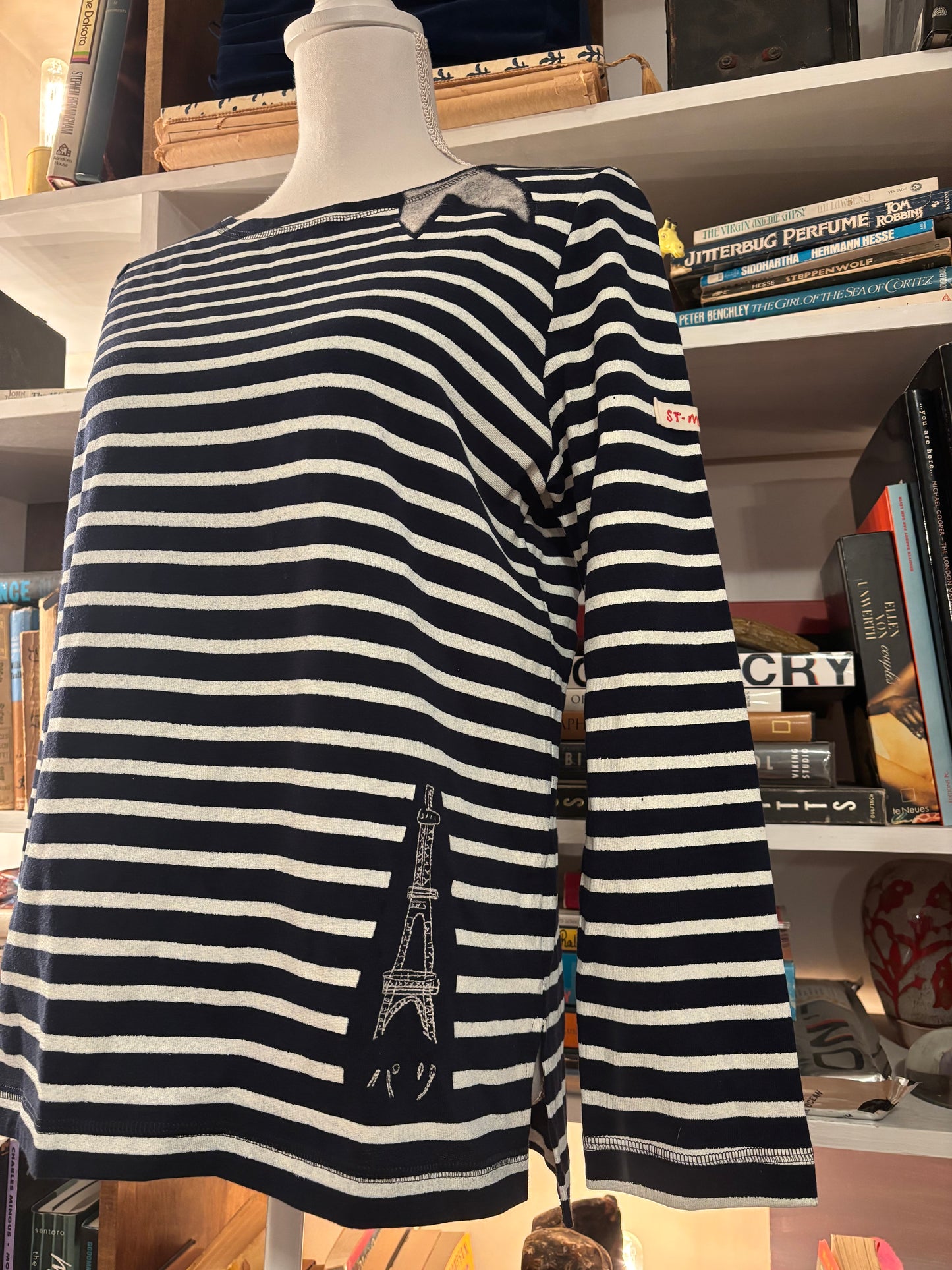 Yoshi Kondo striped top