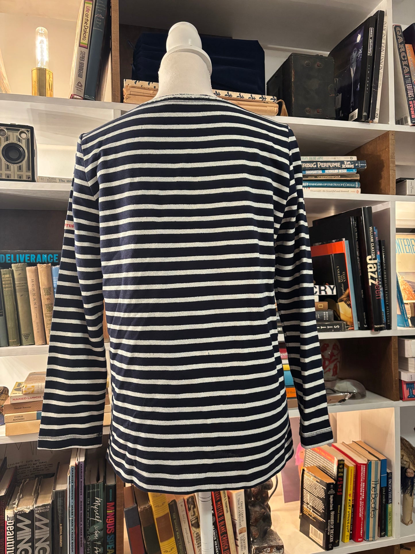 Yoshi Kondo striped top