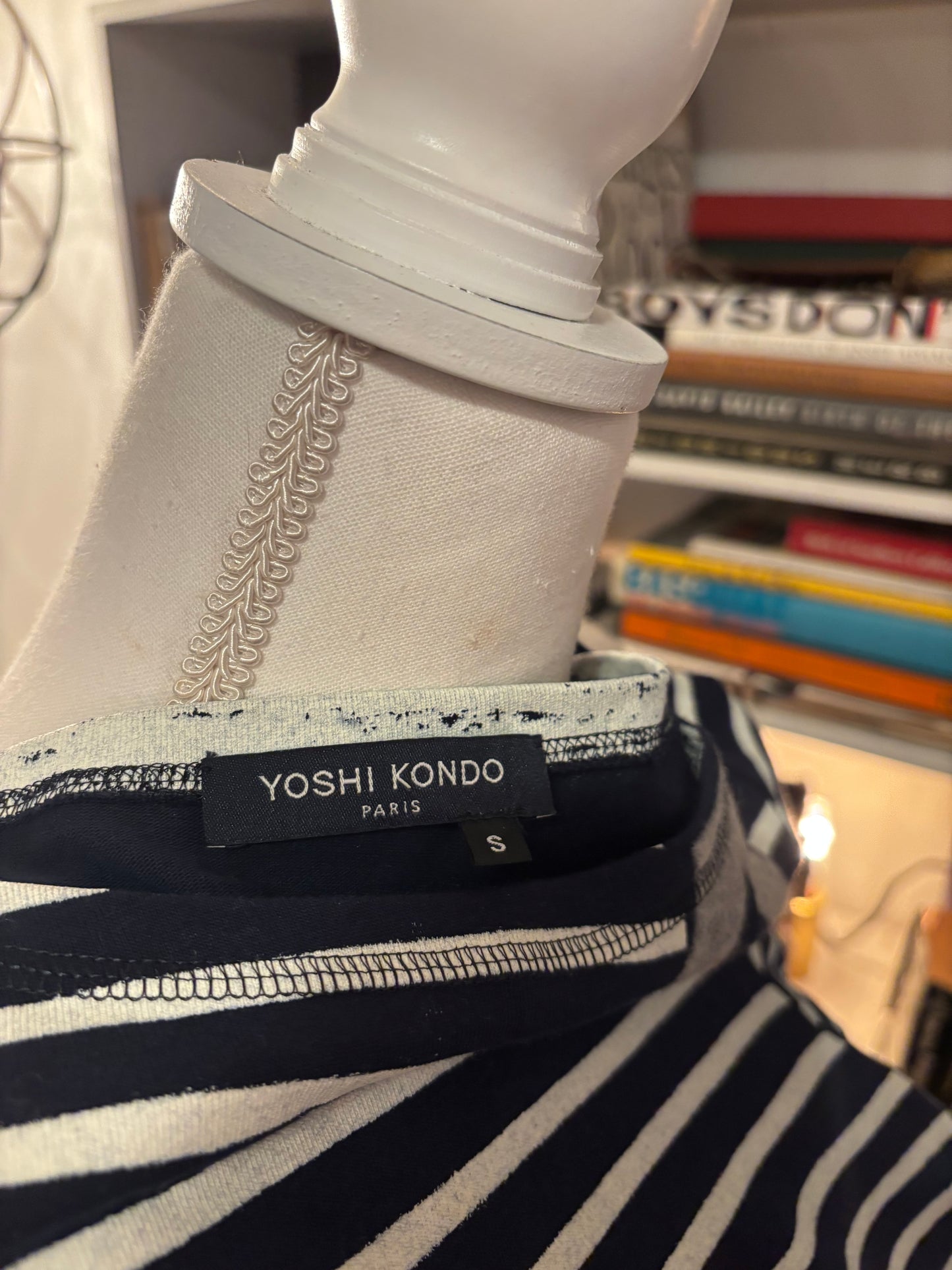 Yoshi Kondo striped top