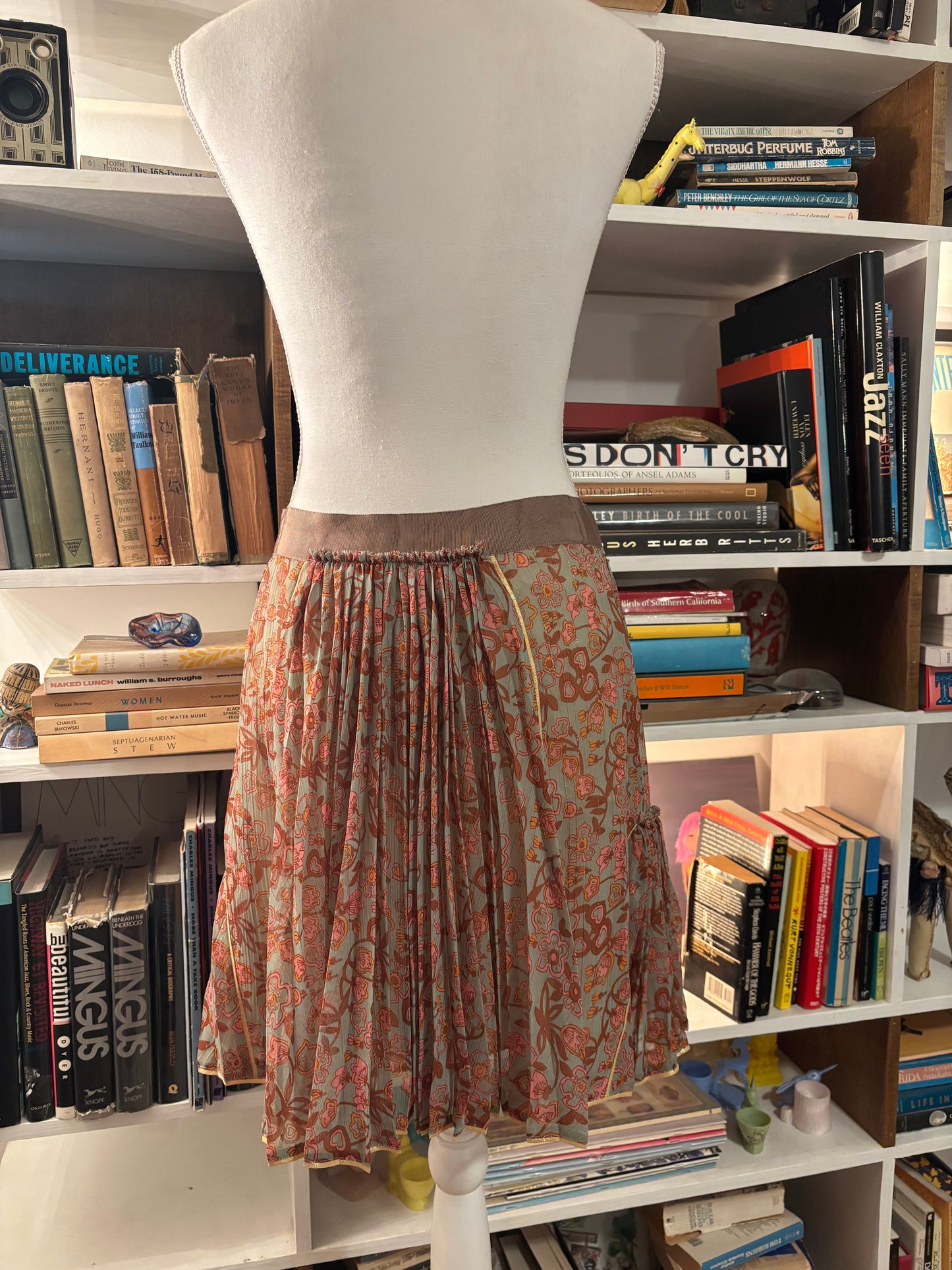 Coach Pleated Skirt