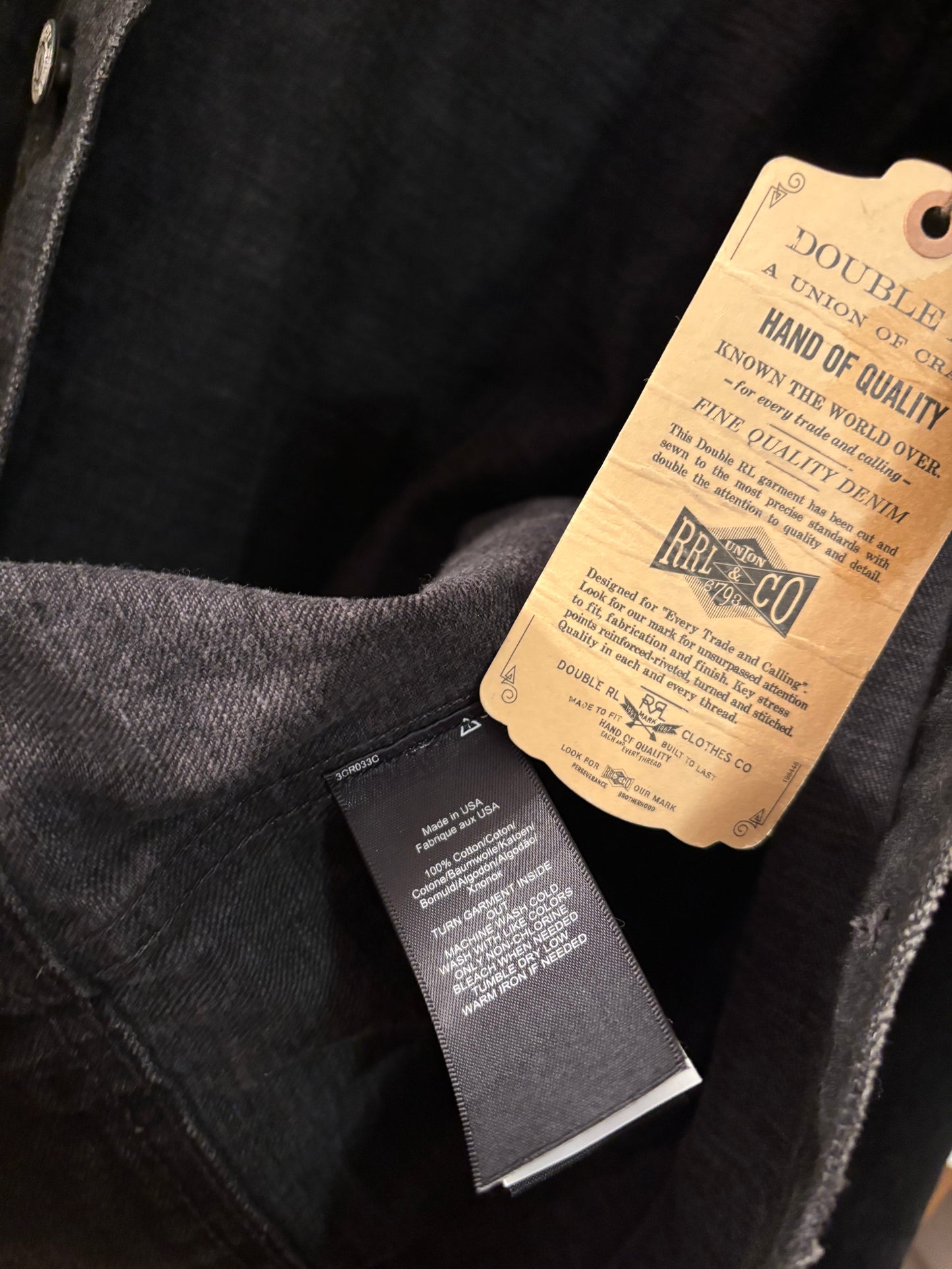 RRL denim jacket