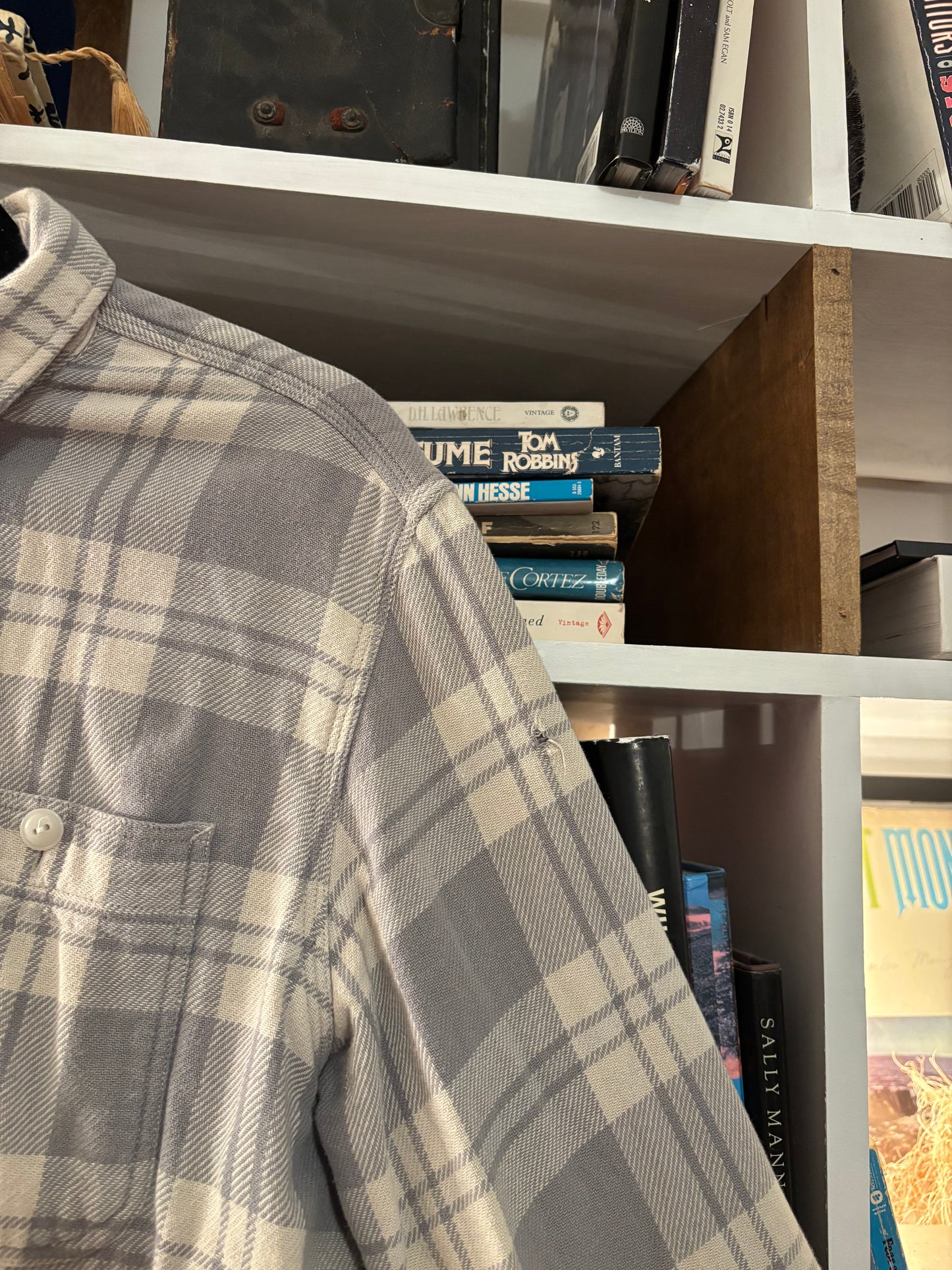 RRL flannel shirt