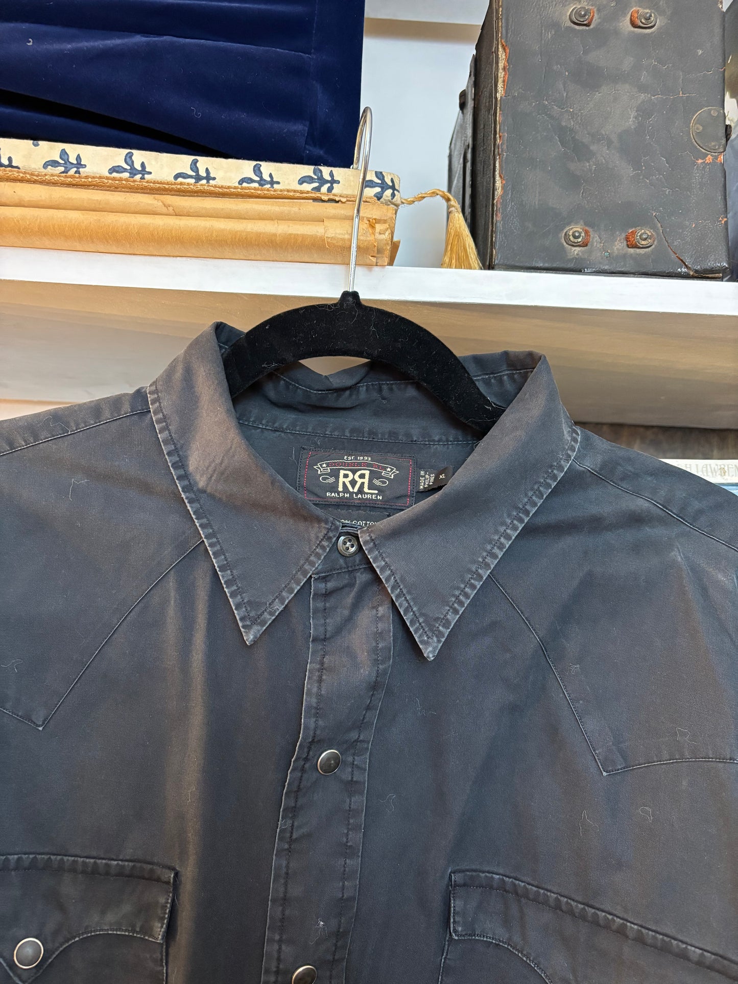RRL western shirt