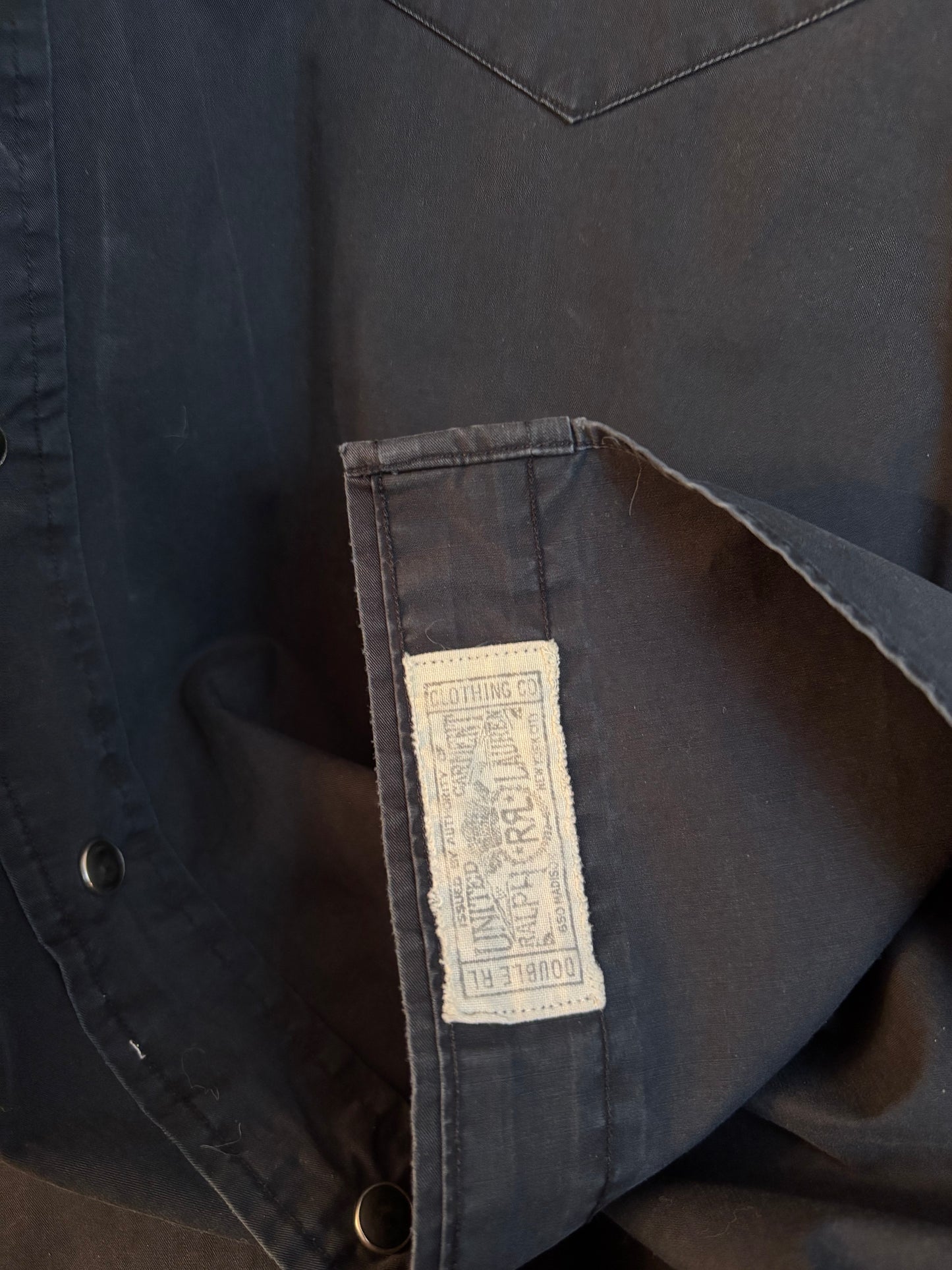 RRL western shirt