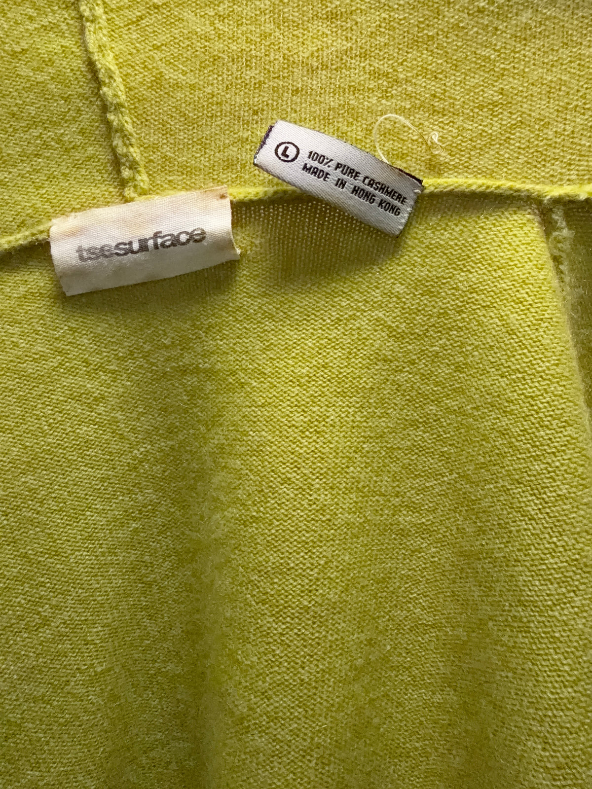 90’s TSE Surface Cashmere Zip Up L