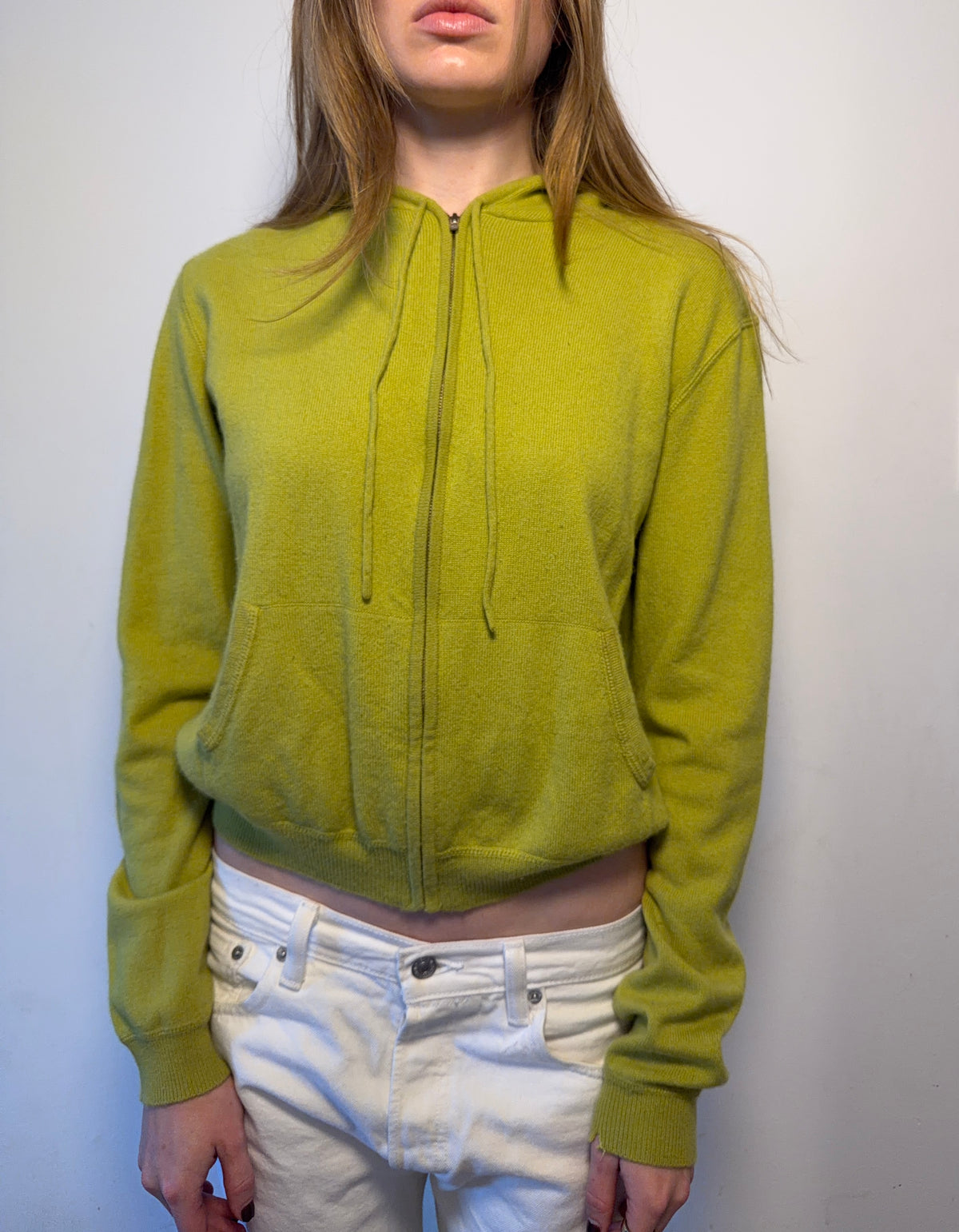 90’s TSE Surface Cashmere Zip Up L