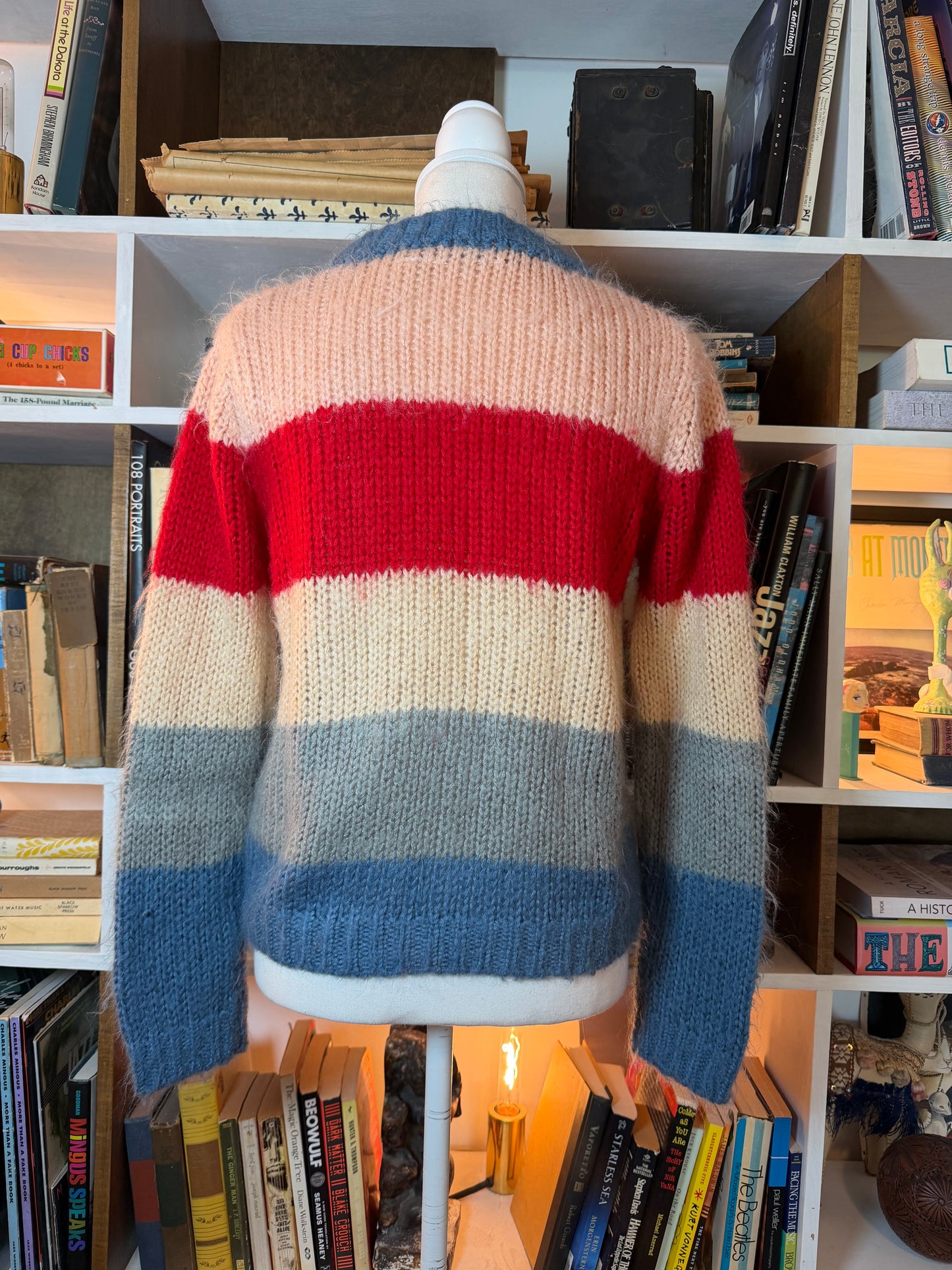 RD style pastel striped pullover