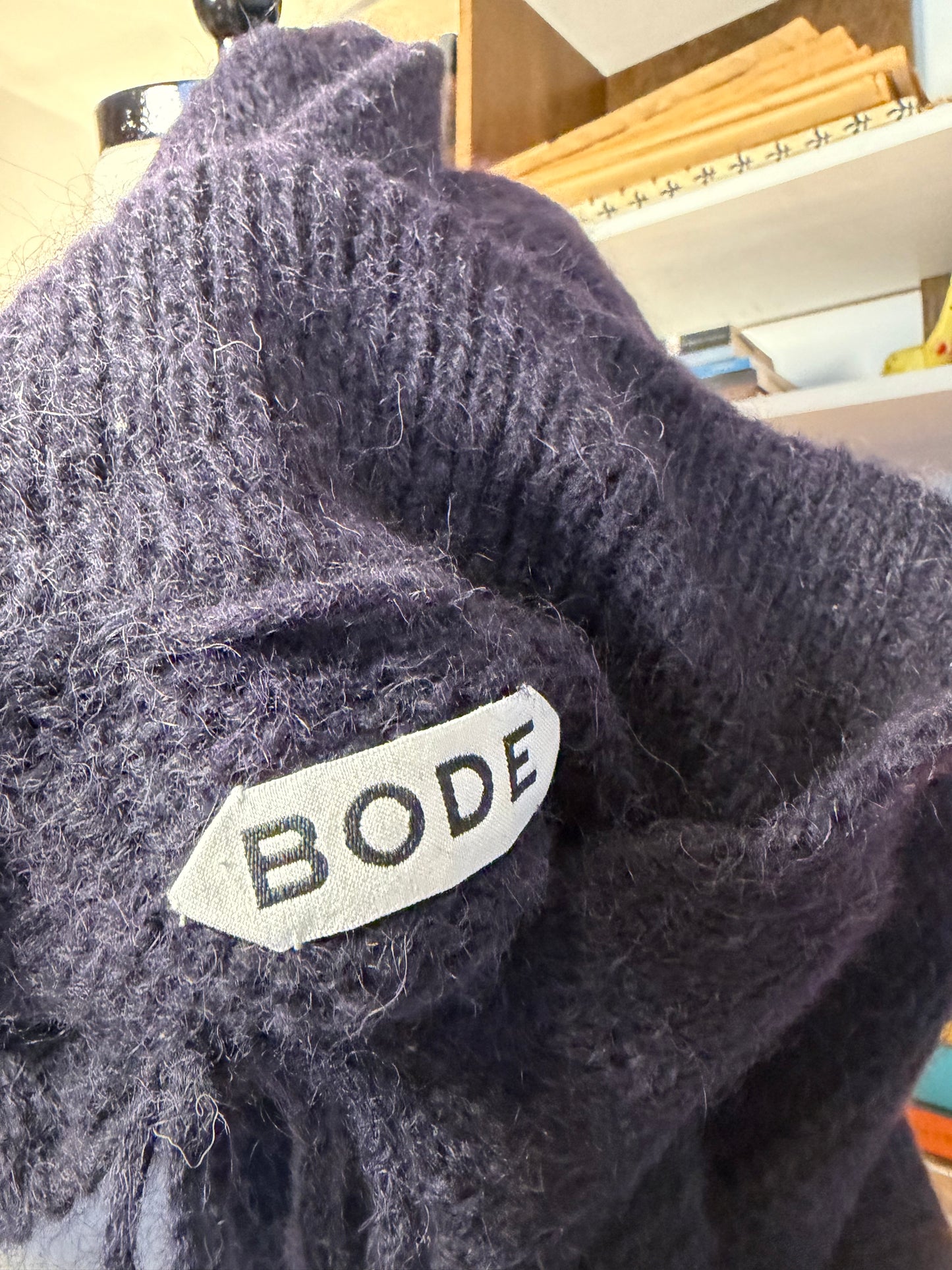 Bode Lace Up Sweater