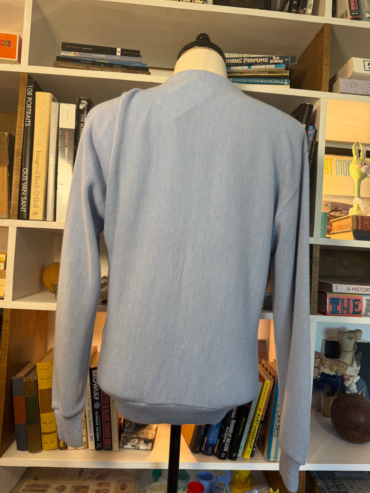 Baby Blue Knit Cardigan