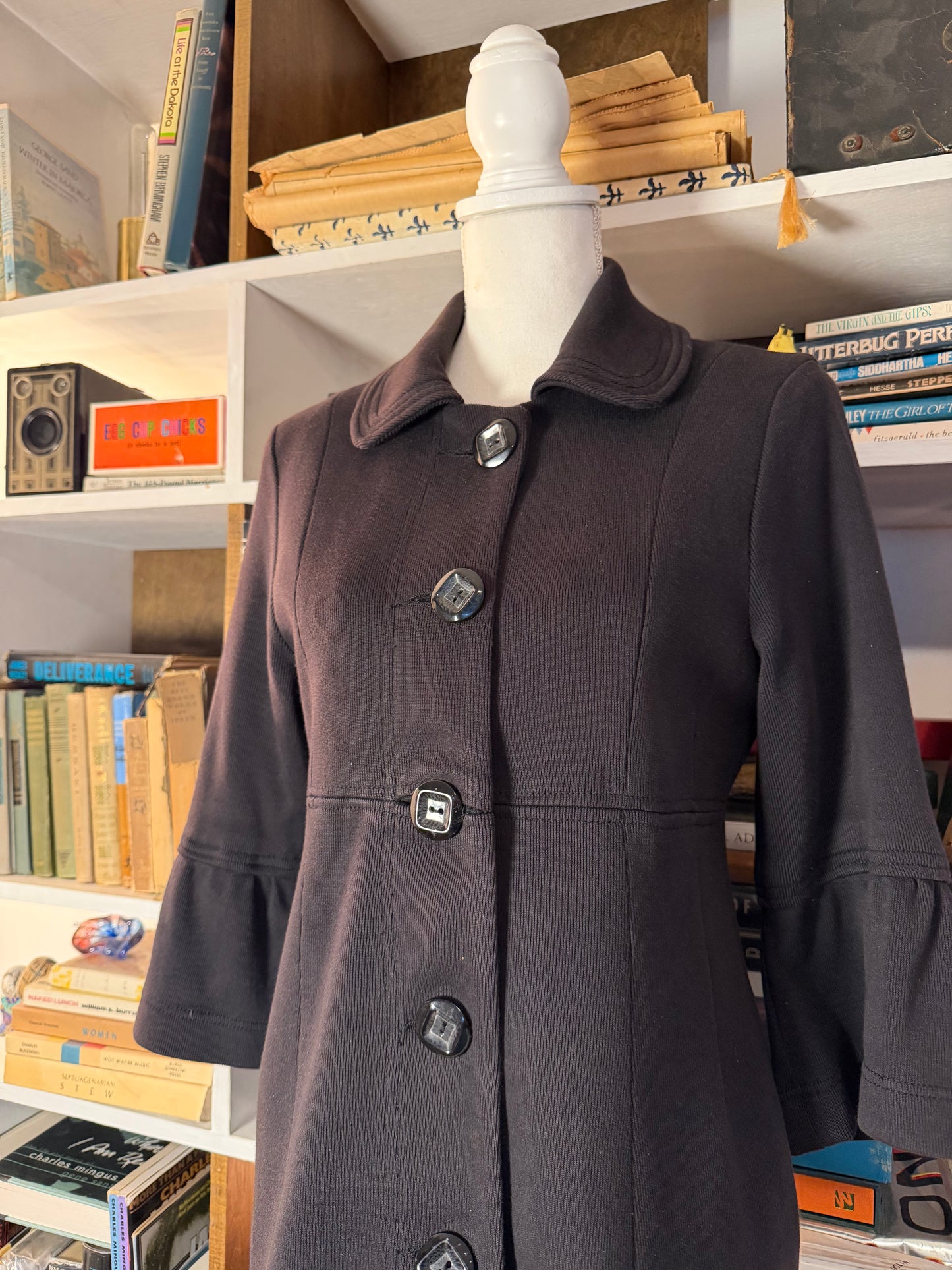 Ambition Button Front Coat