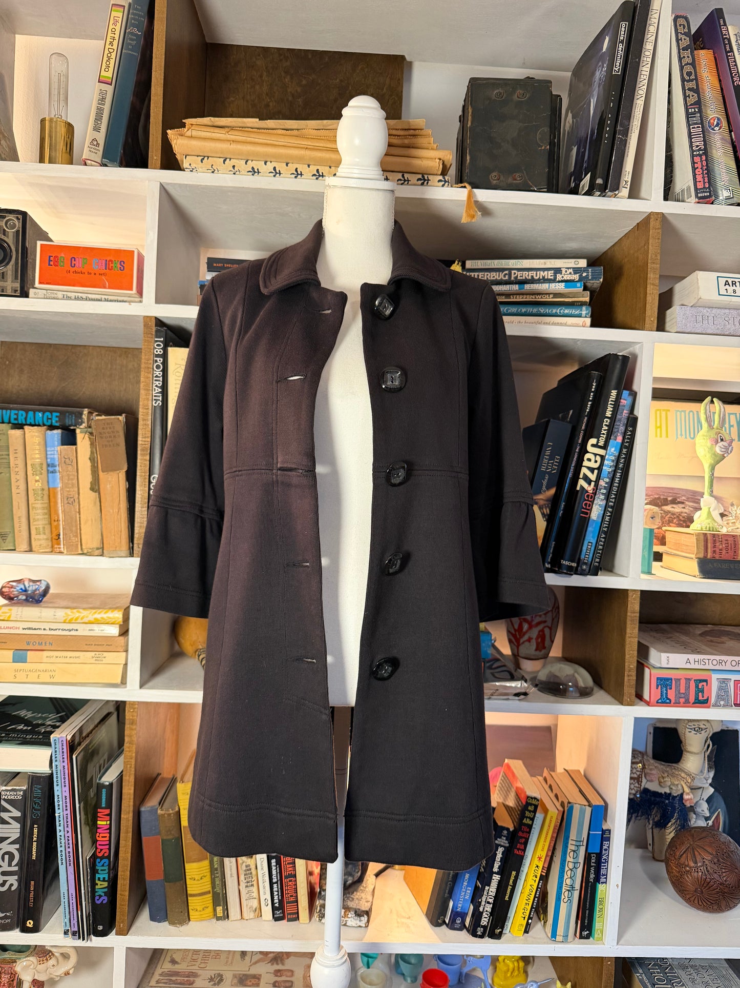 Ambition Button Front Coat