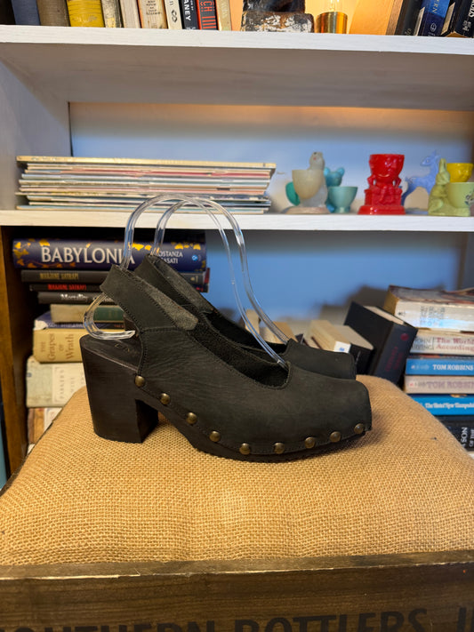 One Way Studded Heels