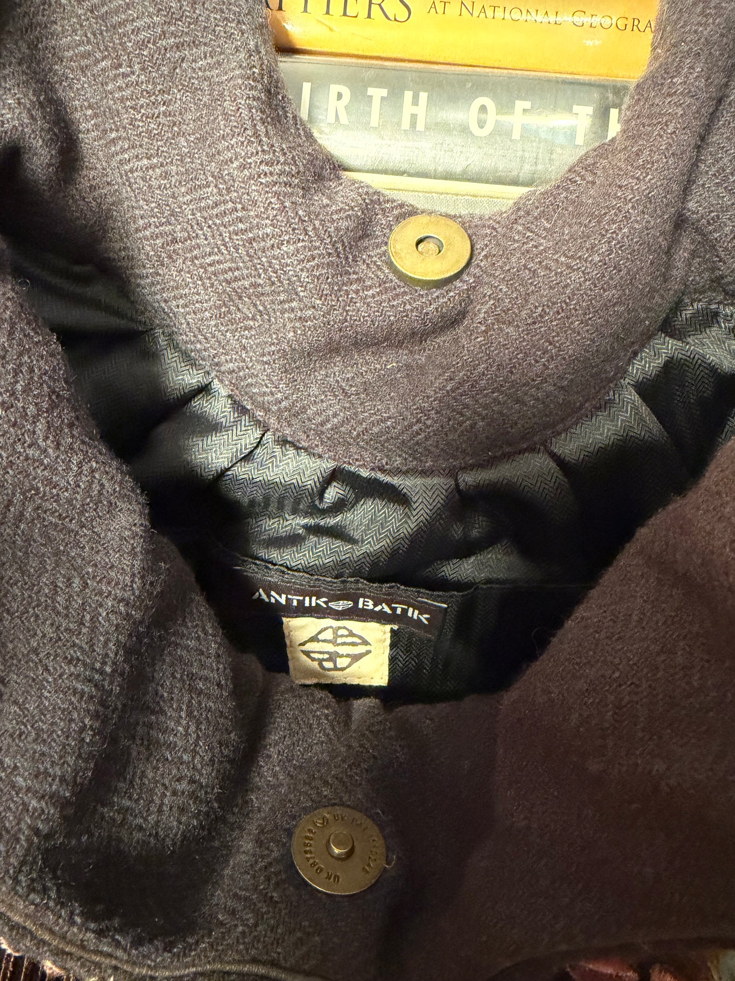 Antik Batik Wool Hobo Bag