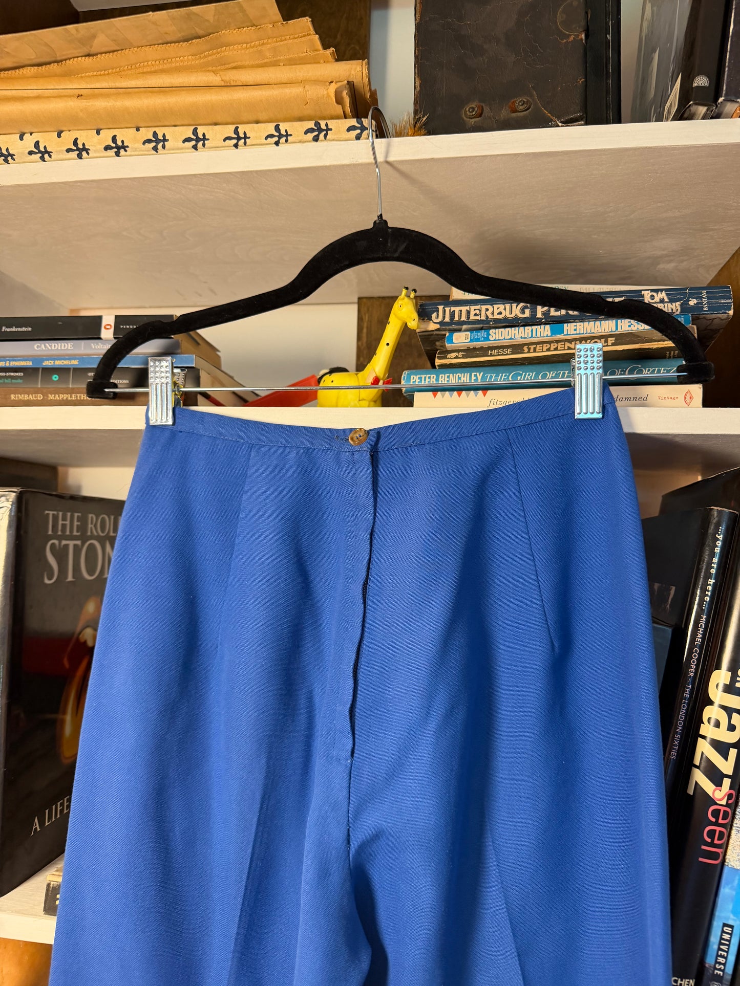 1960s–70s Phil Rose California Blue Trousers
