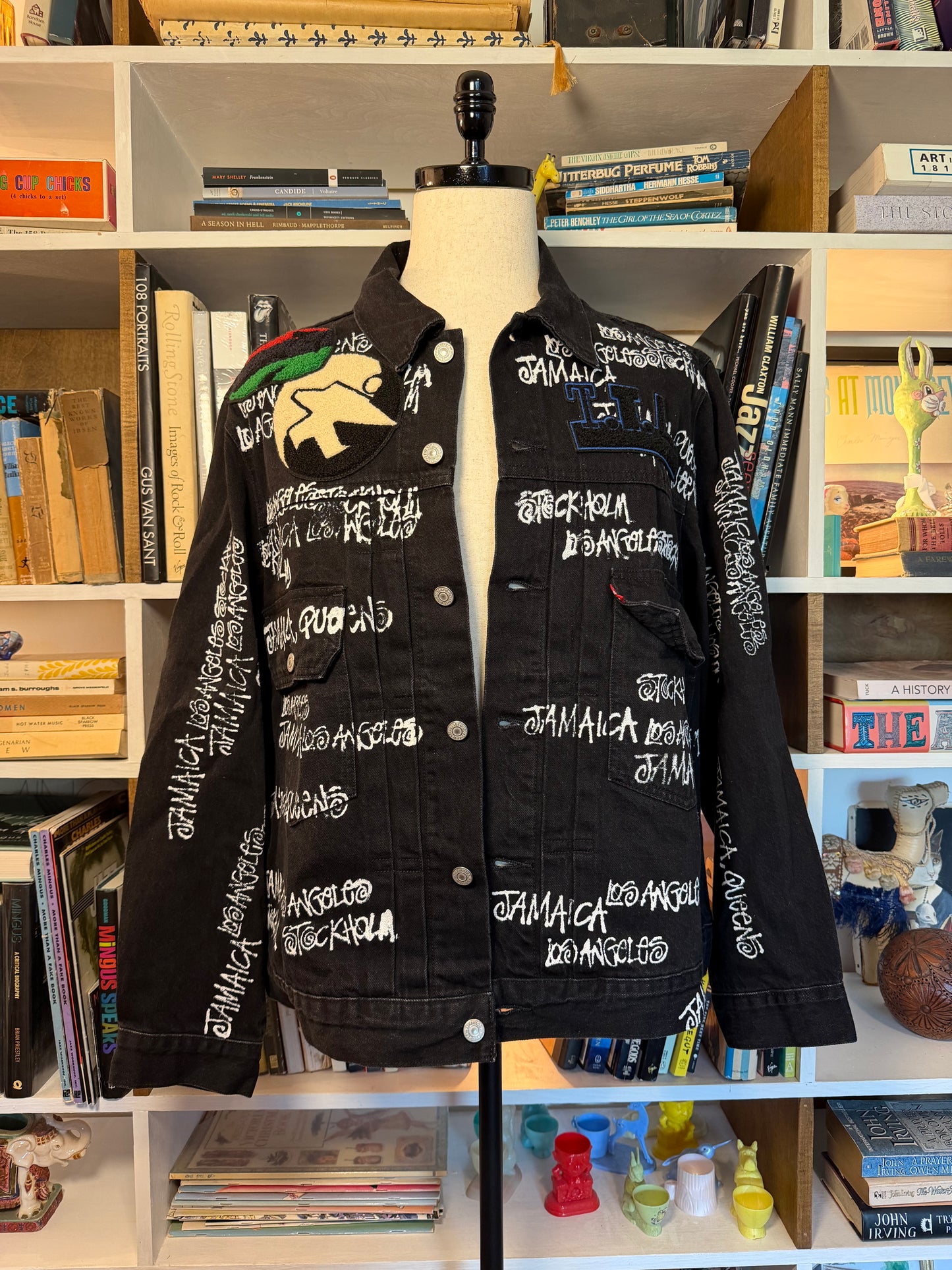 Levi's x DENIM TEARS Stussy Our Legacy Paint Patch Jacket