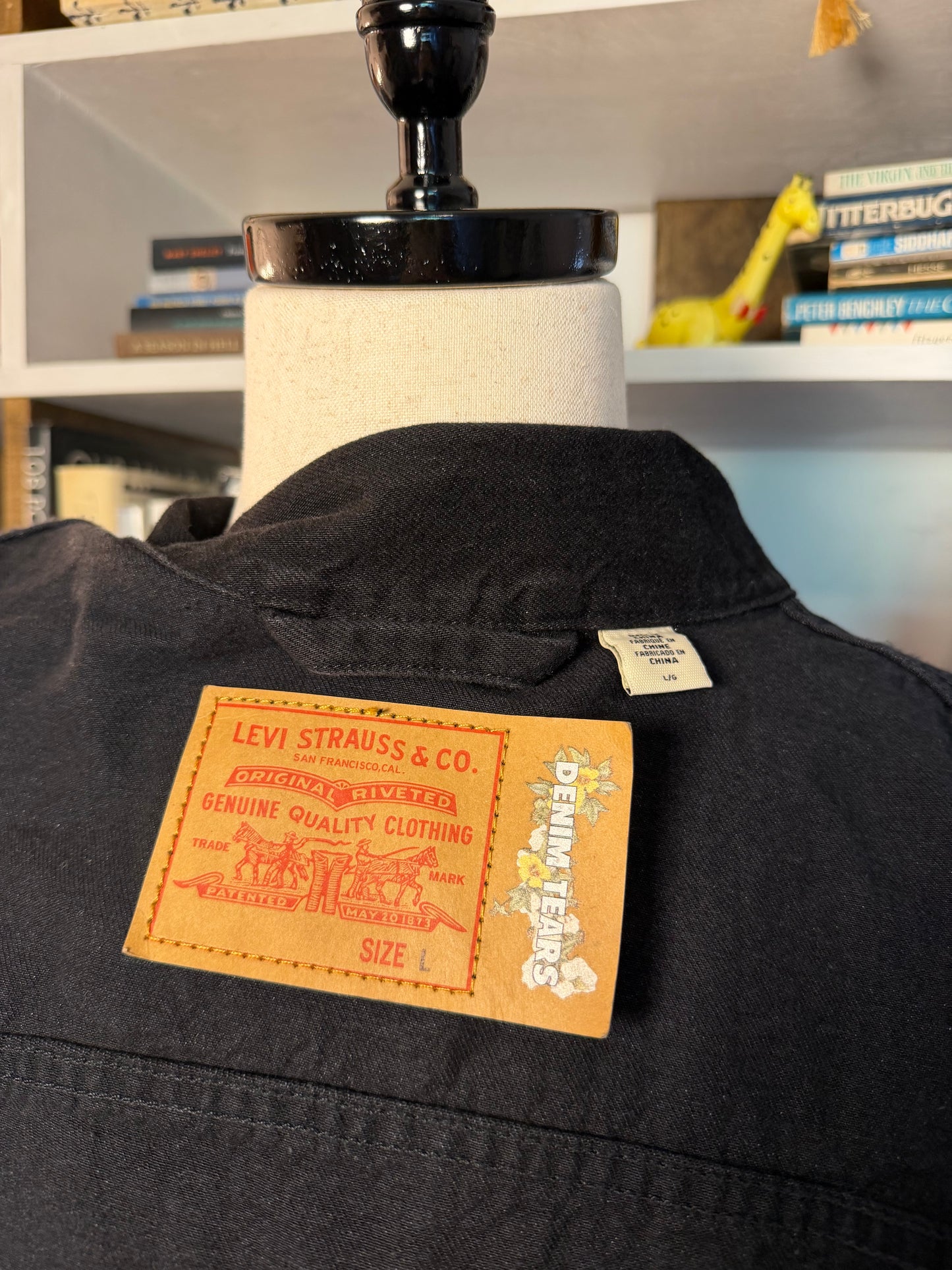 Levi's x DENIM TEARS Stussy Our Legacy Paint Patch Jacket