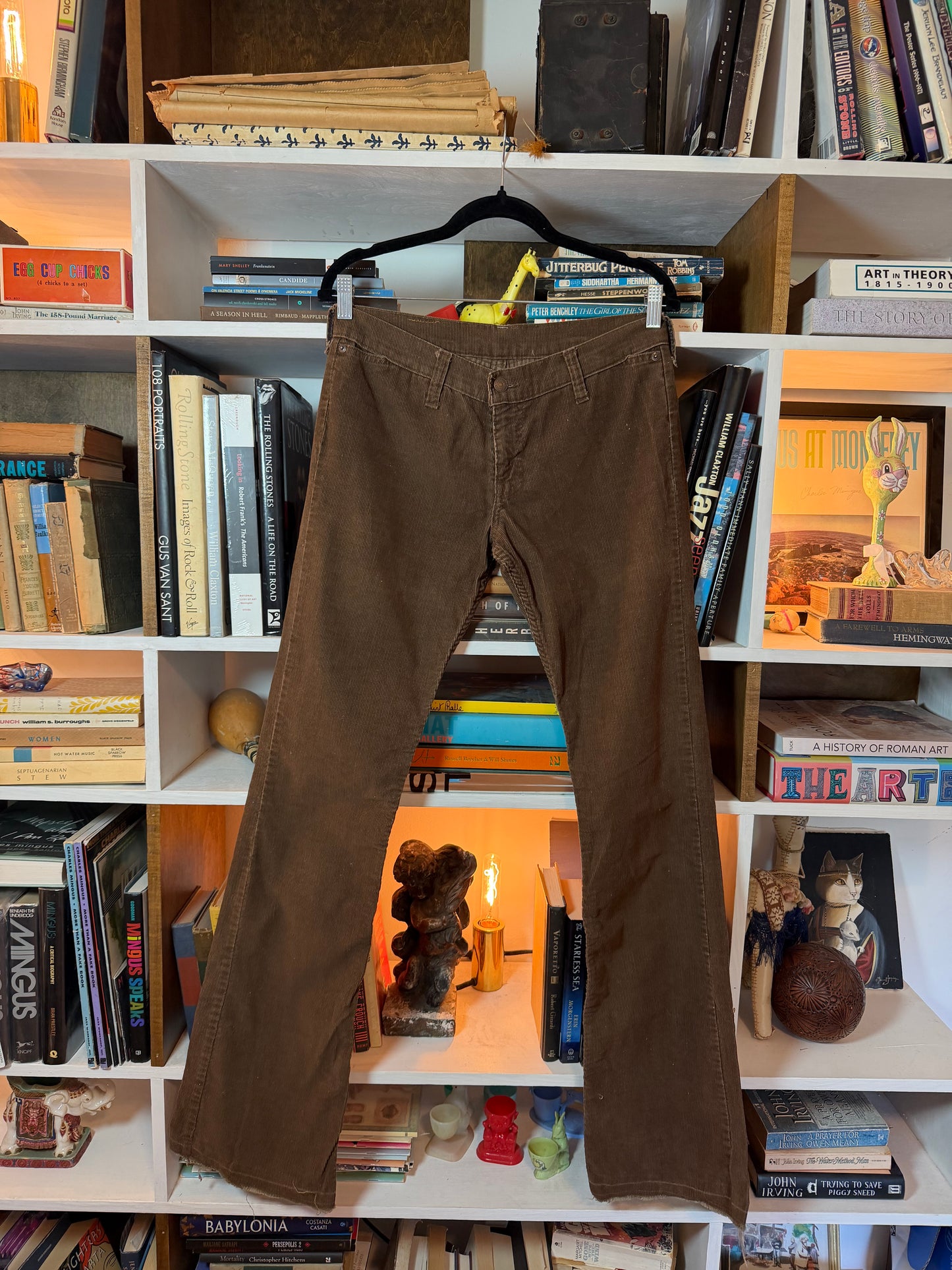 1980s Levi's 517 Brown Corduroy Bootcut Pant 30