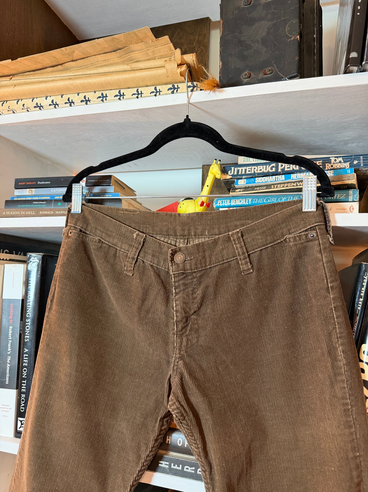 1980s Levi's 517 Brown Corduroy Bootcut Pant 30