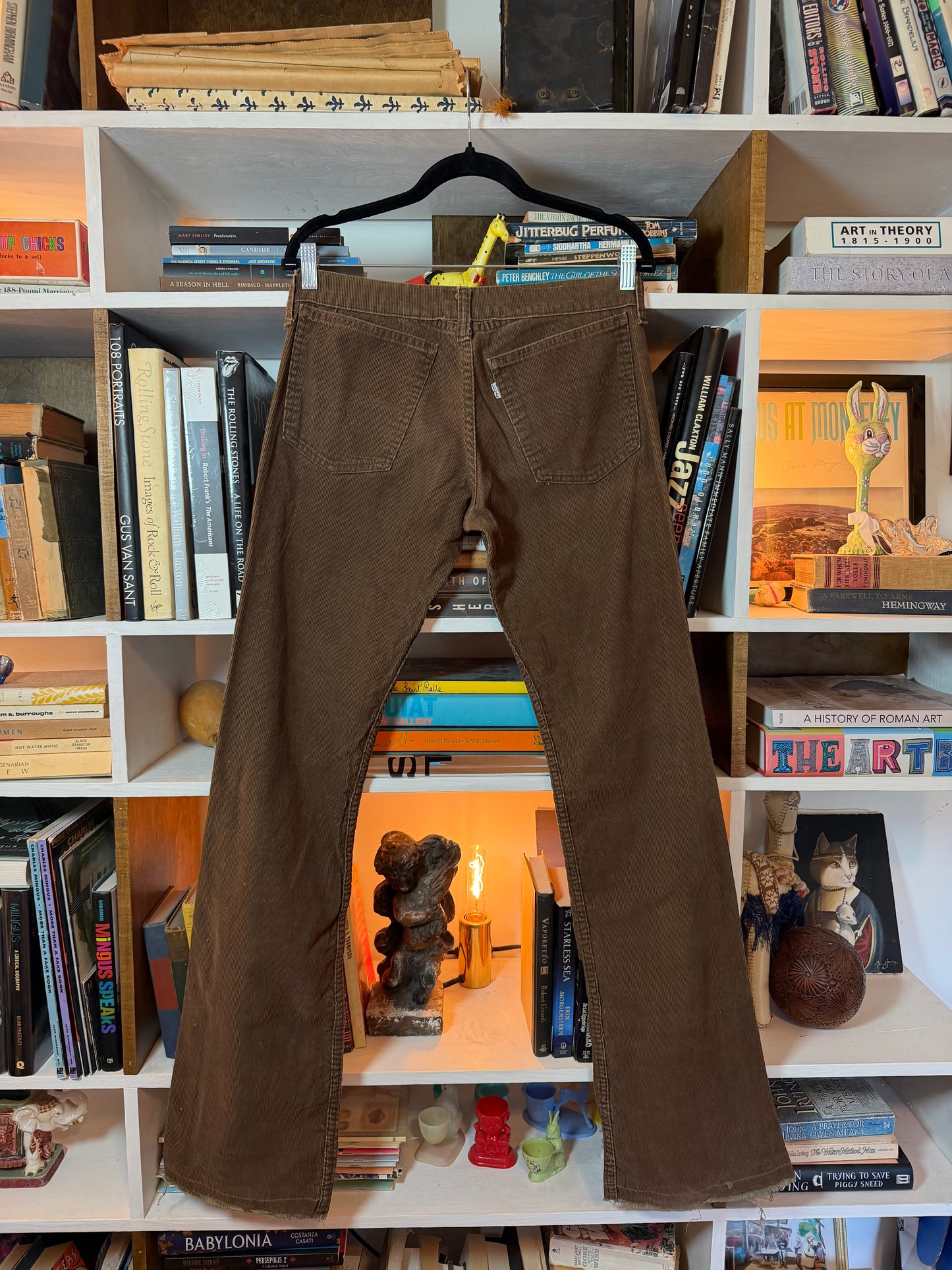 1980s Levi's 517 Brown Corduroy Bootcut Pant 30